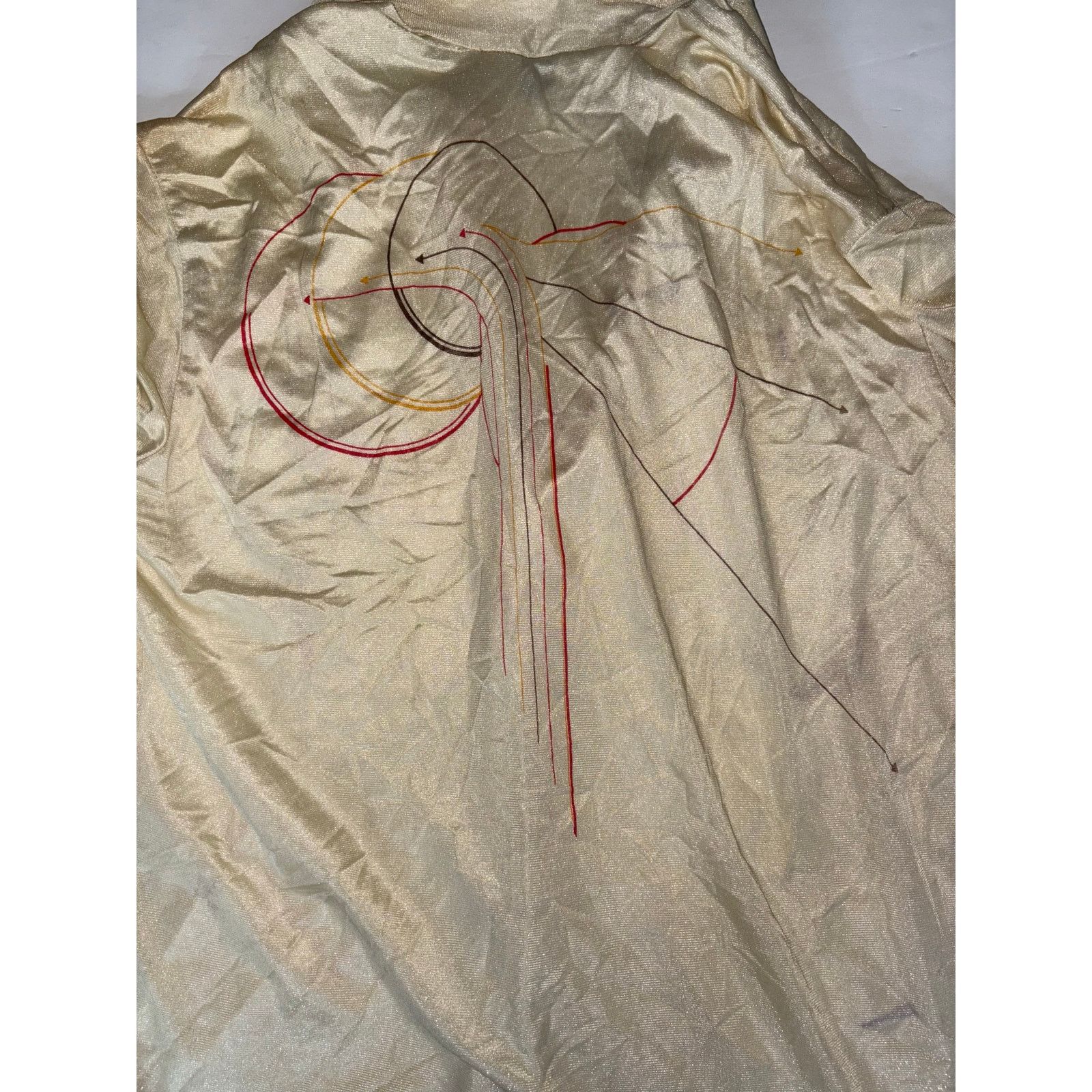 Vintage Vintage 70s Ink Ink disco shirt medium nylon Size US M / EU 48-50 / 2 - 11 Thumbnail