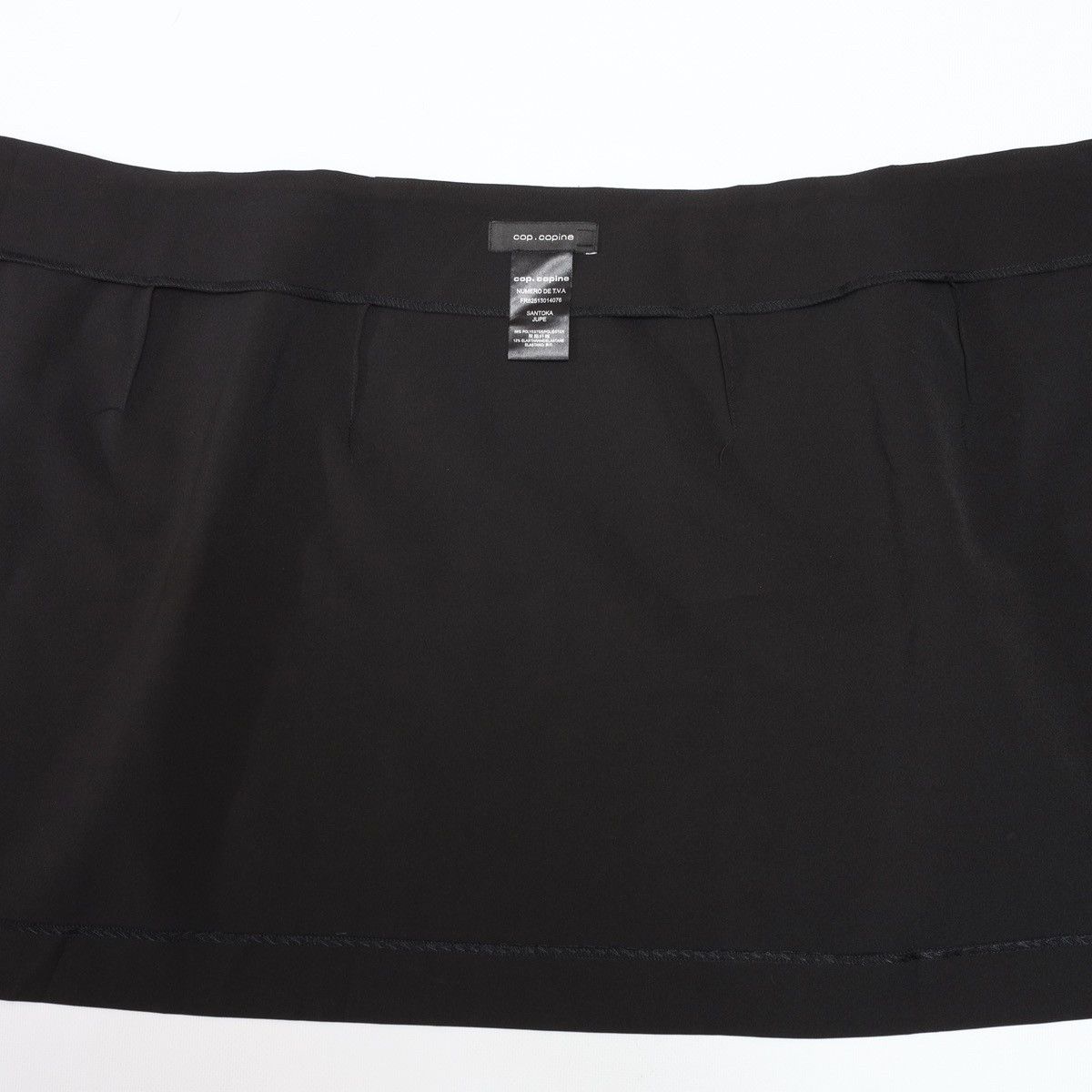 Cop Copine Cop Copine Black Skirt Santoka Jupe Size 26" / US 2 / IT 38 - 10 Thumbnail