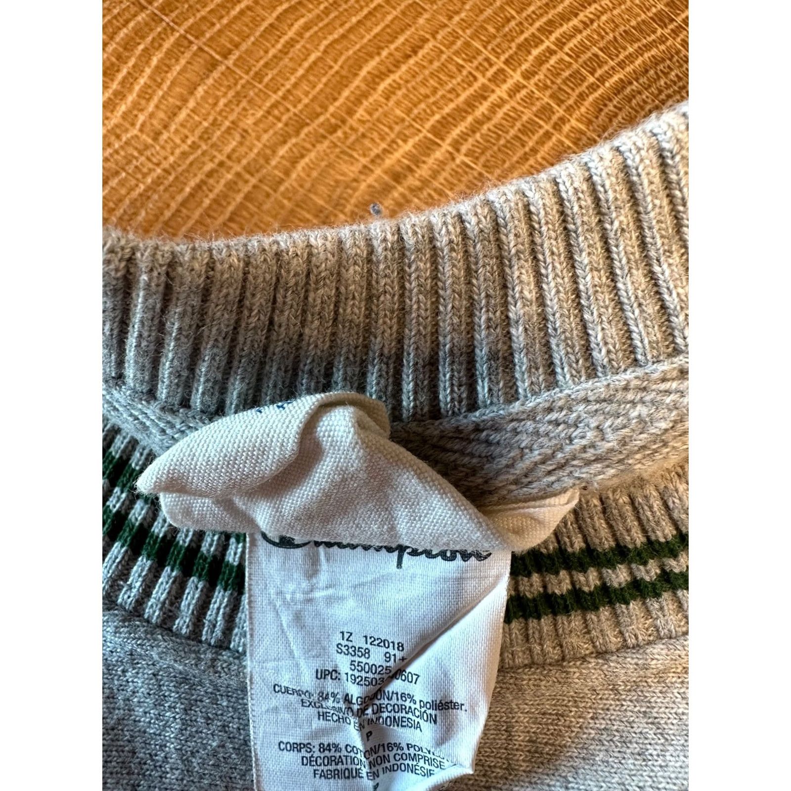 Champion CHAMPION REVERSE WEAVE SWEATSHIRT S LOGO SCRIPT ATHLEISURE BLOKECORE MENS Size US S / EU 44-46 / 1 - 2 Thumbnail