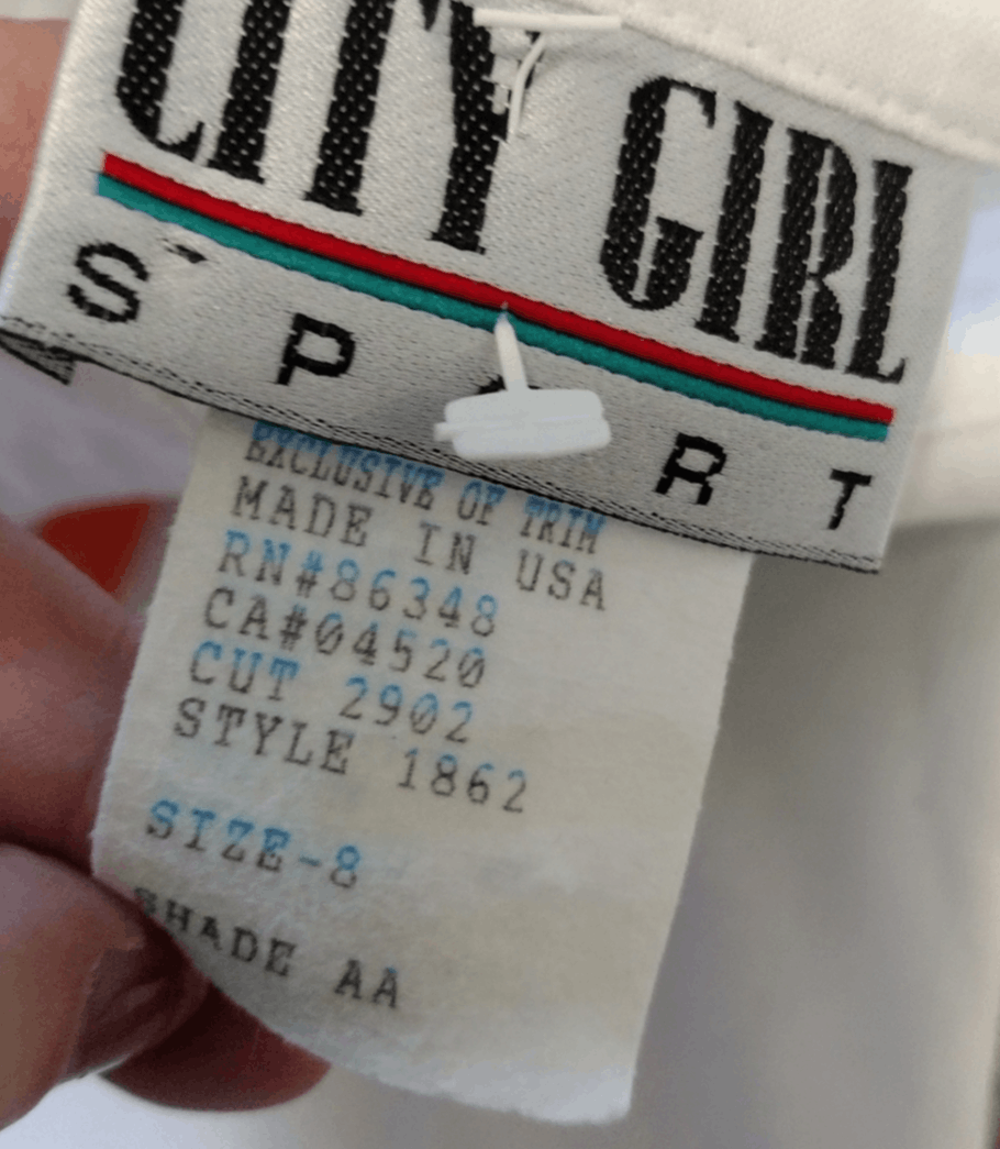 Vintage Vintage City Girl top Size M / US 6-8 / IT 42-44 - 3 Thumbnail