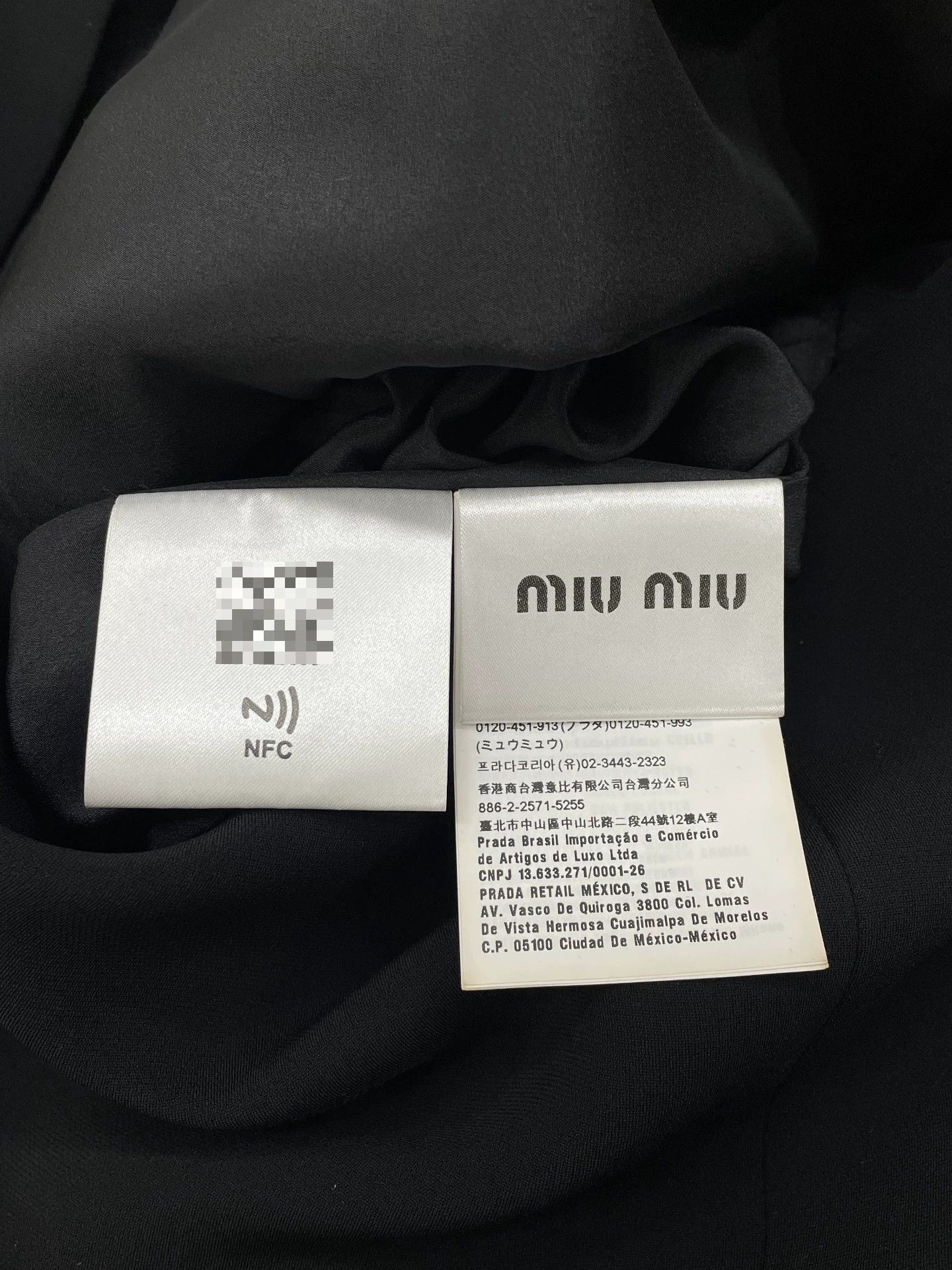 Miu Miu MiuMiu Black & White Lace Collar Dress Size XS / US 0-2 / IT 36-38 - 5 Thumbnail