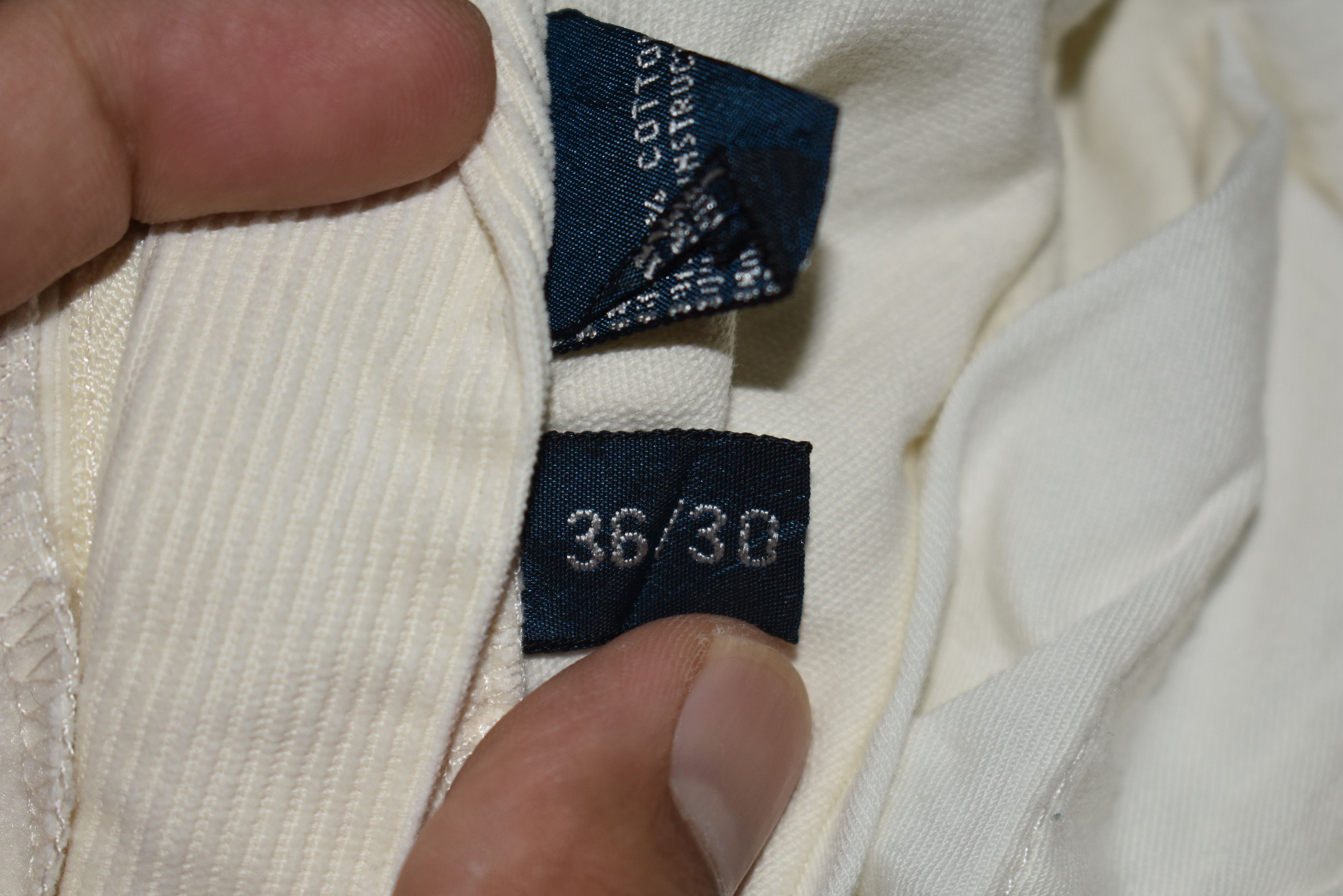 Polo Ralph Lauren × Vintage Wide Leg 🔥 Polo Ralph Lauren White Pant Size US 36 / EU 52 - 4 Thumbnail
