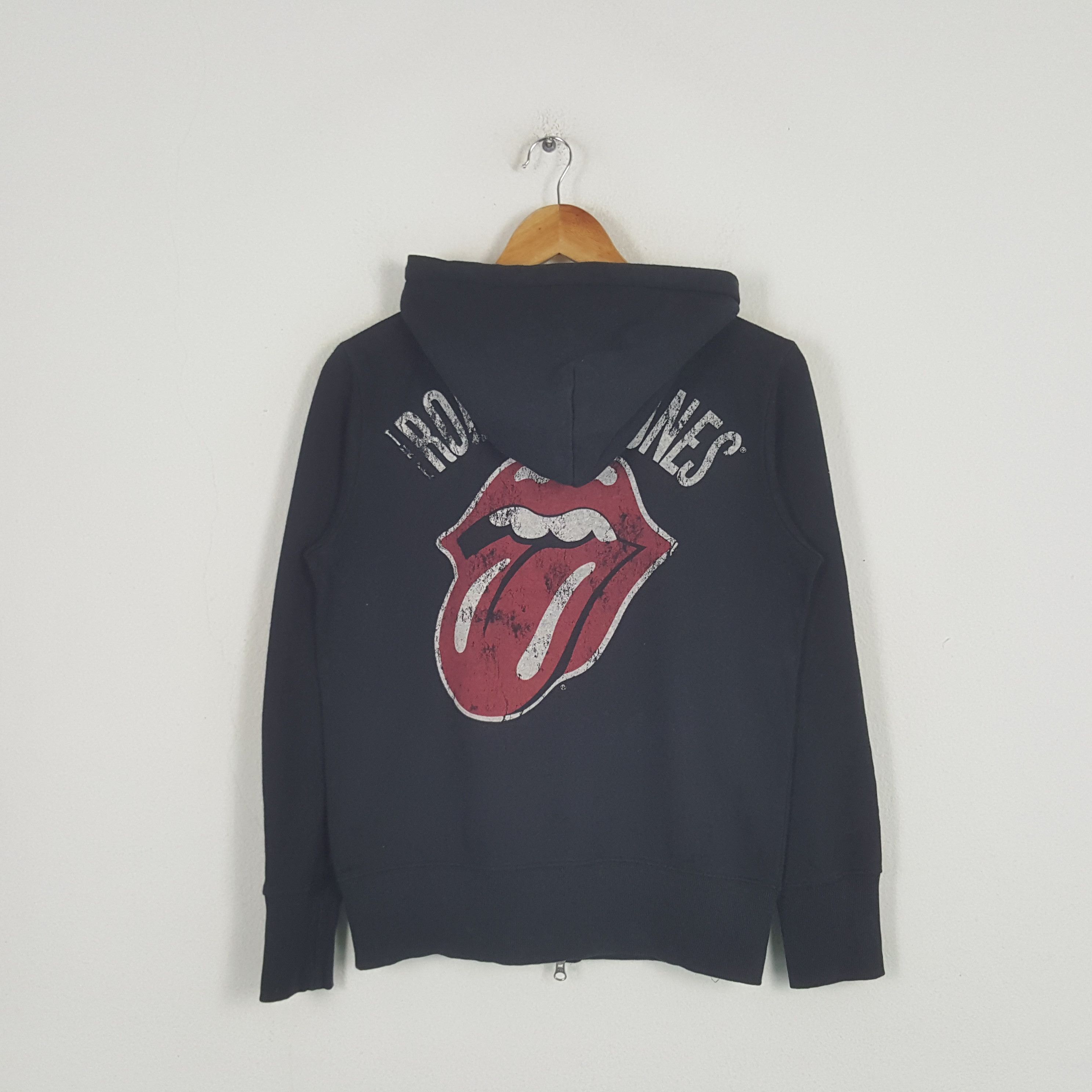 Band Tees × The Rolling Stones × Vintage Vintage The Rolling Stones American Rock Band Hoodies C281N9 Size US S / EU 44-46 / 1 - 1 Thumbnail