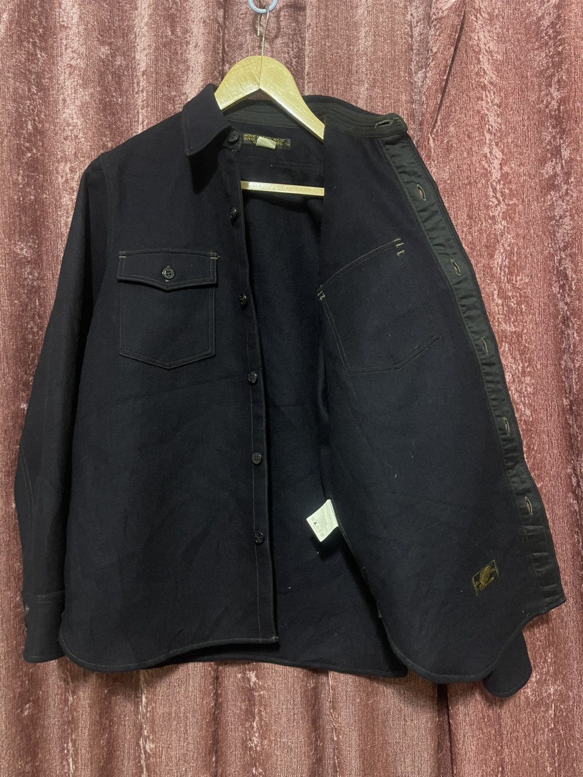 Japanese Brand × PHIGVEL MAKERS & Co. Phigvel Makers & Co. Wool Shirt Japan Size US M / EU 48-50 / 2 - 7 Thumbnail