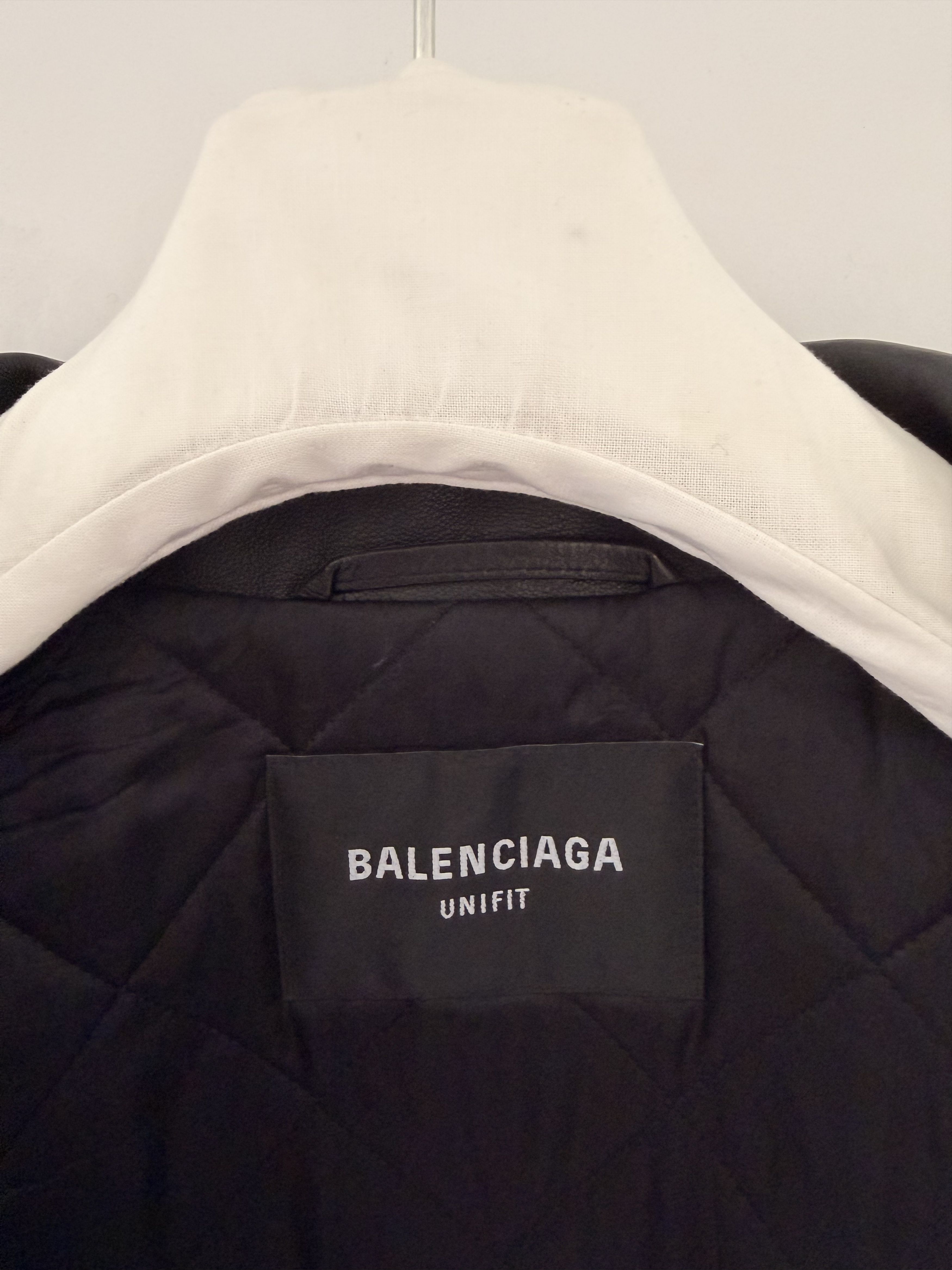 Balenciaga Balenciaga SS22 Leather “Denim Style” Jacket Size US M / EU 48-50 / 2 - 8 Thumbnail