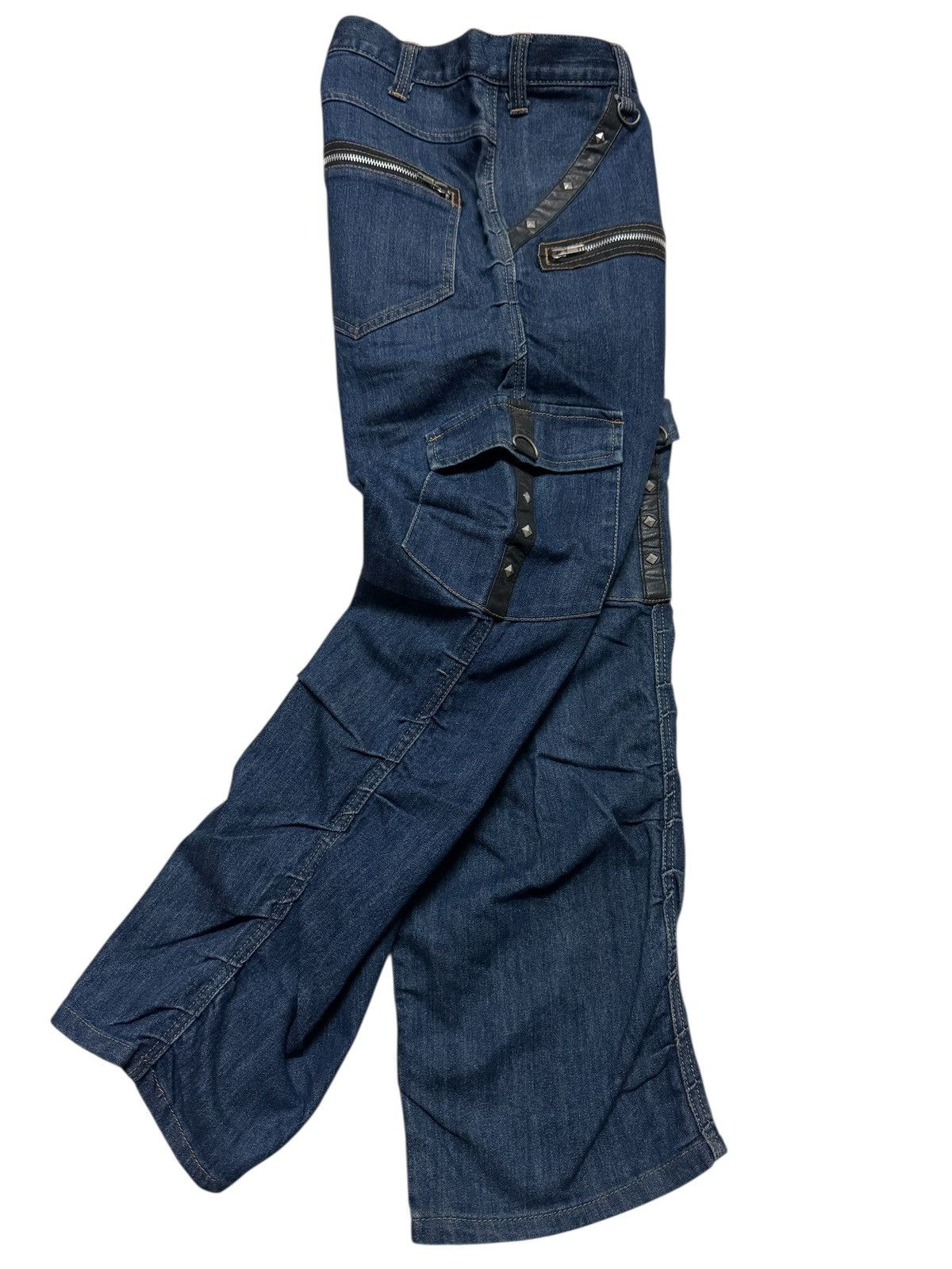 Seditionaries 💥PUNK JEANS JAPANESE STUDDED RARE DENIM JEANS Size US 30 / EU 46 - 1 Thumbnail