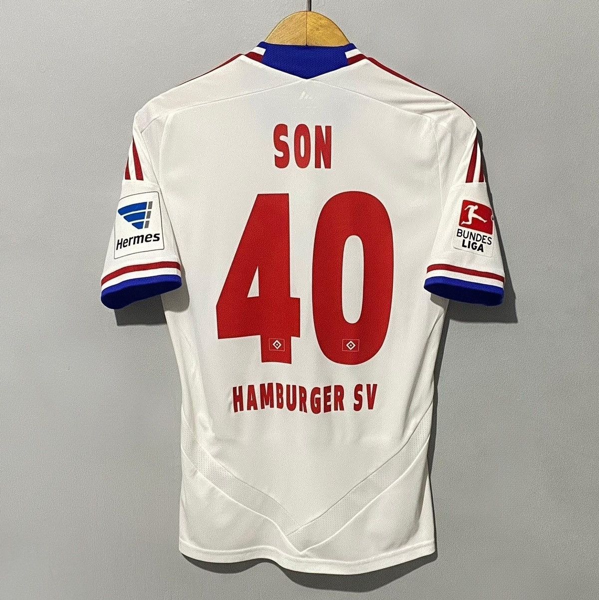 Adidas Hamburg SV 2011-2012 Home Jersey Son Heung Min Size US S / EU 44-46 / 1 - 2 Thumbnail