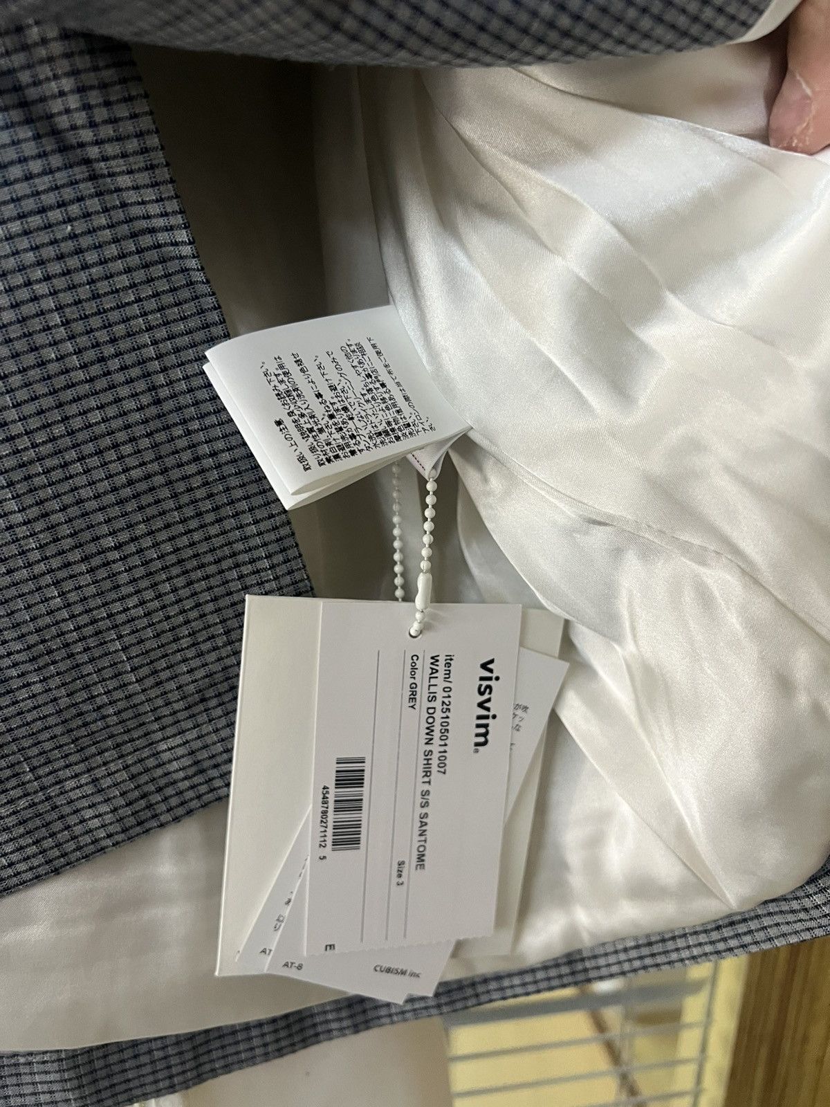 Visvim Visvim 25SS Wallis Down Shirt Santome Size US L / EU 52-54 / 3 - 5 Thumbnail