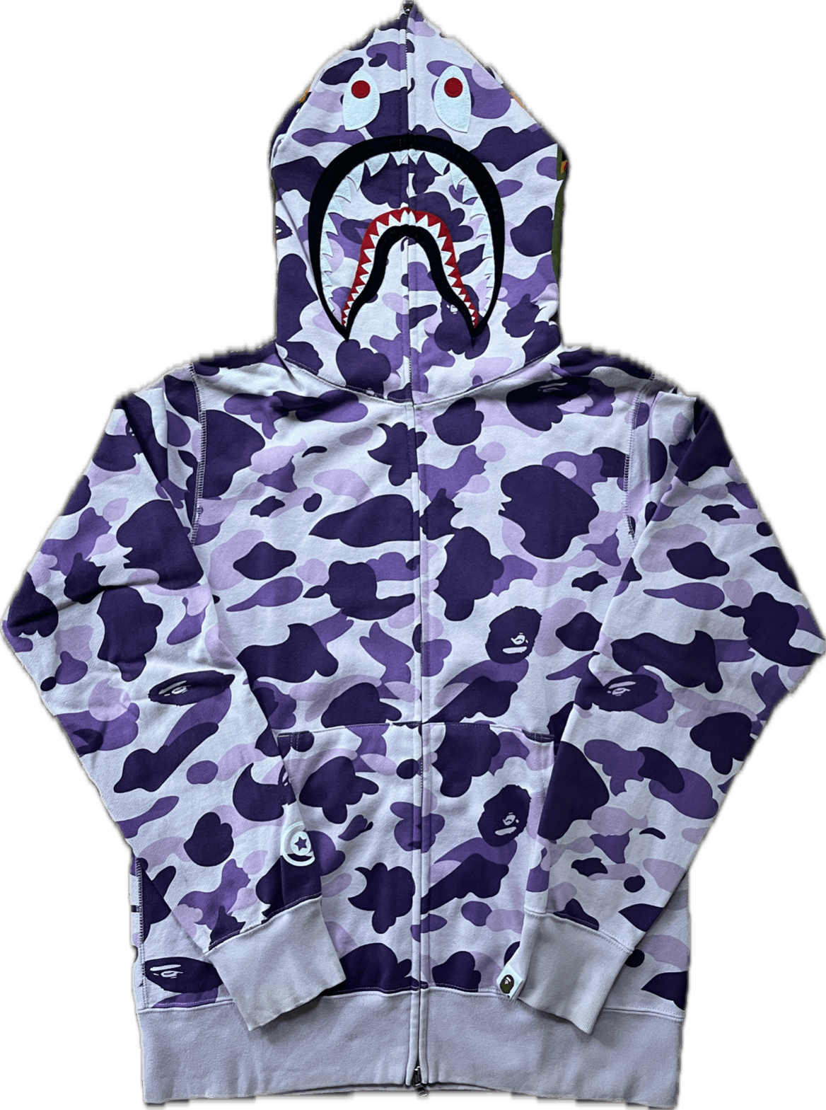 Bape BAPE TAIPEI 10TH ANNIVERSARY SHARK FULL ZIP HOODIE Size US L / EU 52-54 / 3 - 1 Thumbnail