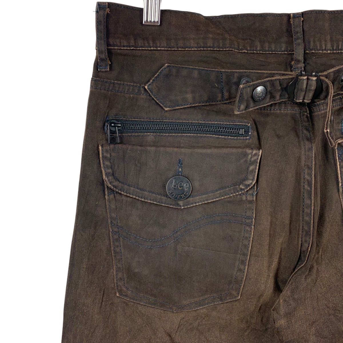 Lee × Seditionaries Vintage LEE RIDERS Seditionaries multi Pocket bush pants Size US 33 - 16 Thumbnail