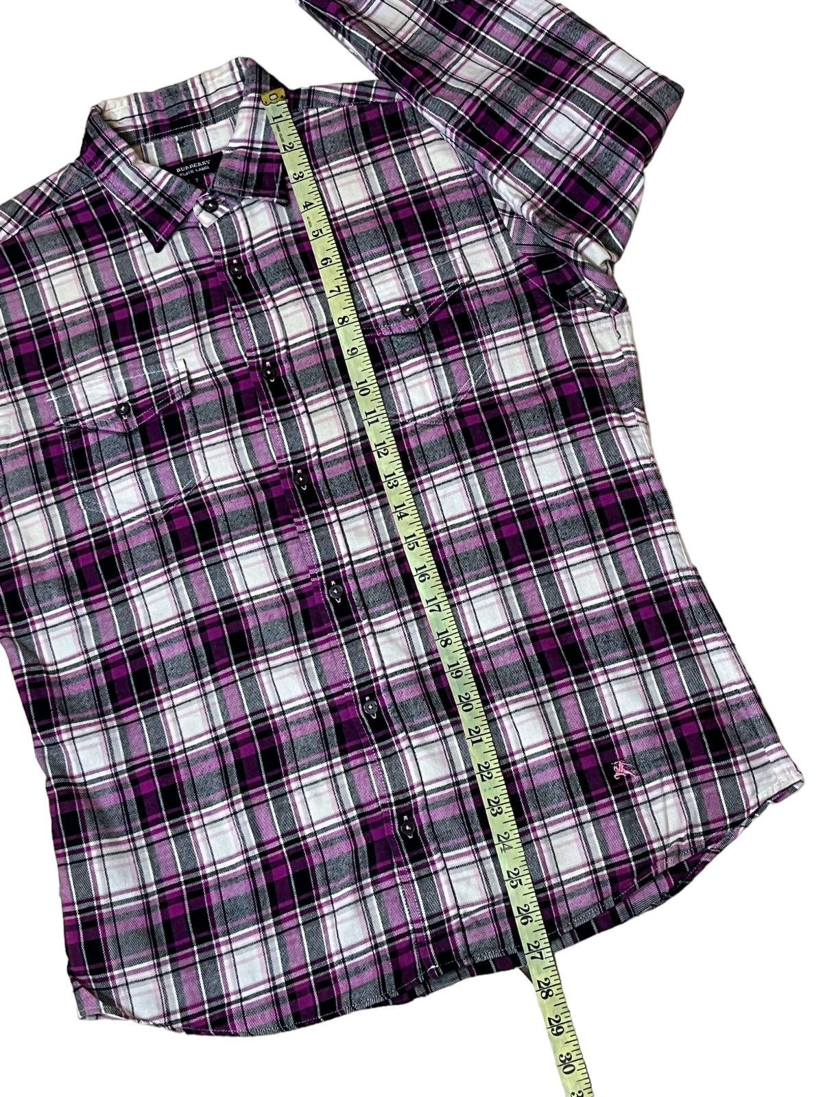 Burberry BURBERRY BLACK LABEL FLANNEL BUTTON UPS SHIRT Size US L / EU 52-54 / 3 - 7 Thumbnail