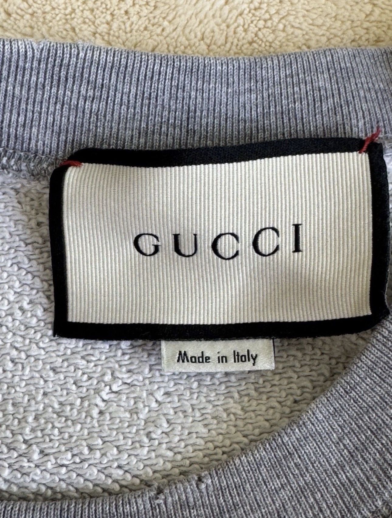 Gucci Gucci SS17 Glitter Logo Flying Tiger Sweatshirt Small Size S / US 4 / IT 40 - 7 Thumbnail