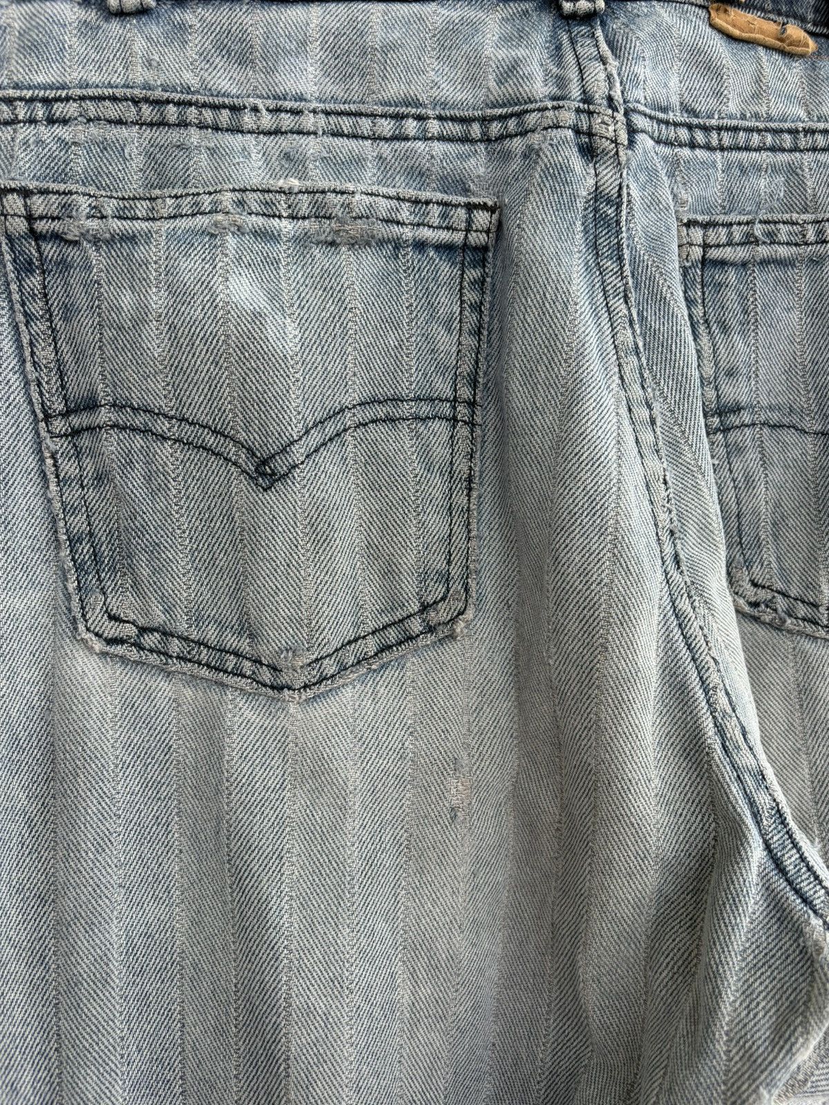 Levi's Vintage 80’s Levi’s 515 Made In USA Distressed Denim Size US 34 / EU 50 - 11 Thumbnail