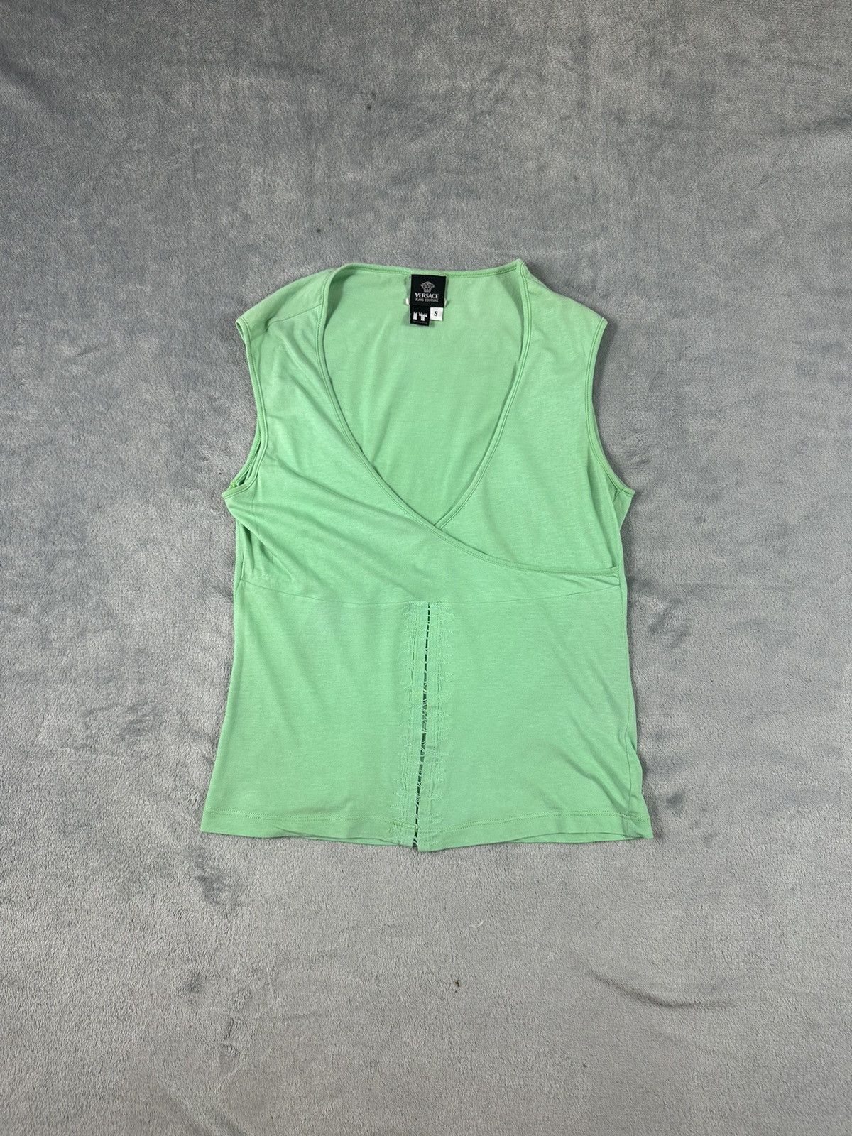 Versace × Vintage Versace Top vintage Size S / US 4 / IT 40 - 1 Thumbnail