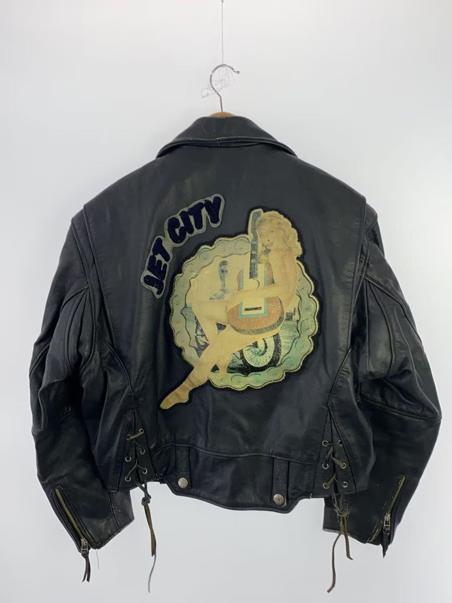 Avirex Avirex Patch Cowhide Double Riders Lthr Jkt Blouson Black Size US S / EU 44-46 / 1 - 2 Thumbnail