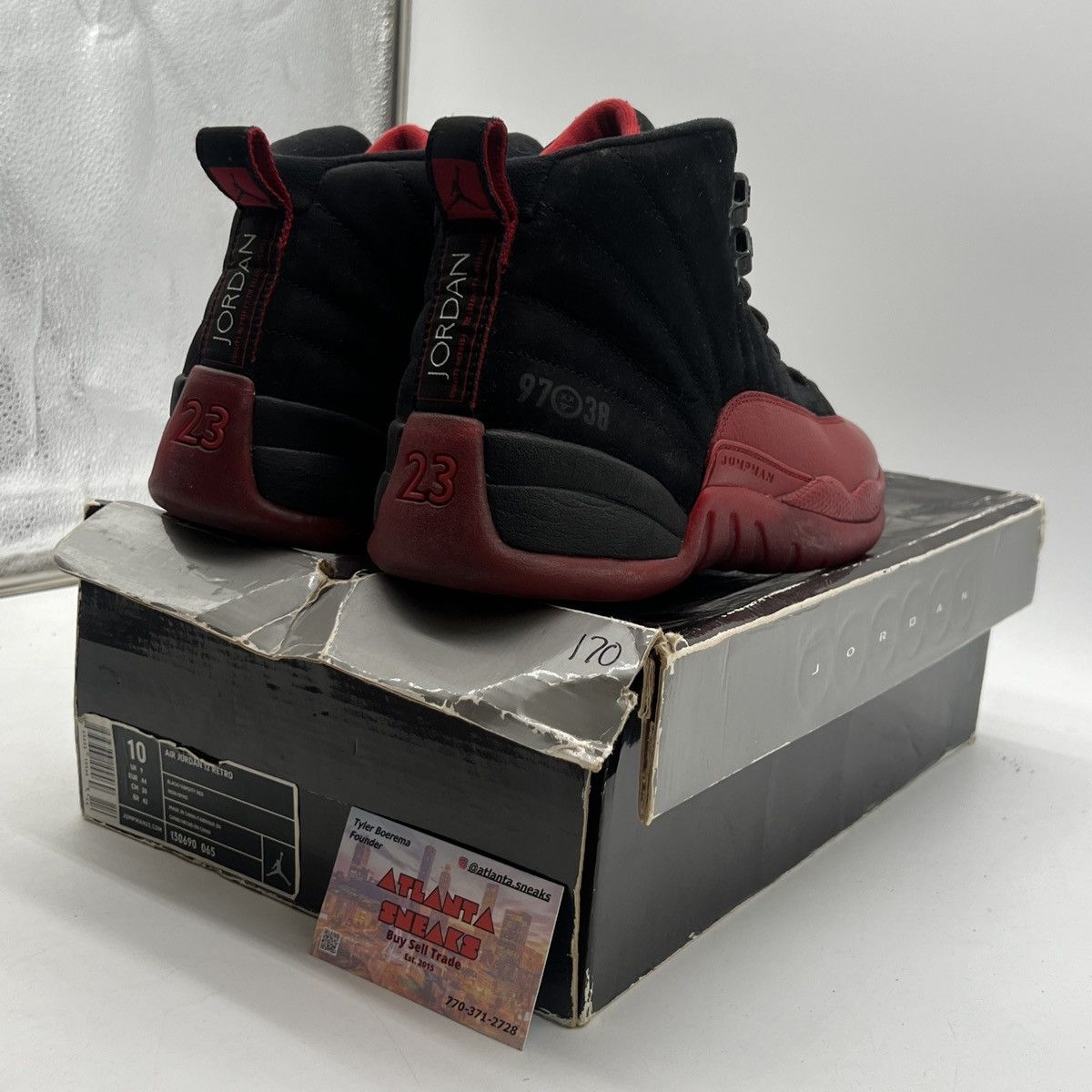 Jordan Brand Air Jordan 12 flu game Size US 10 / EU 43 - 5 Thumbnail