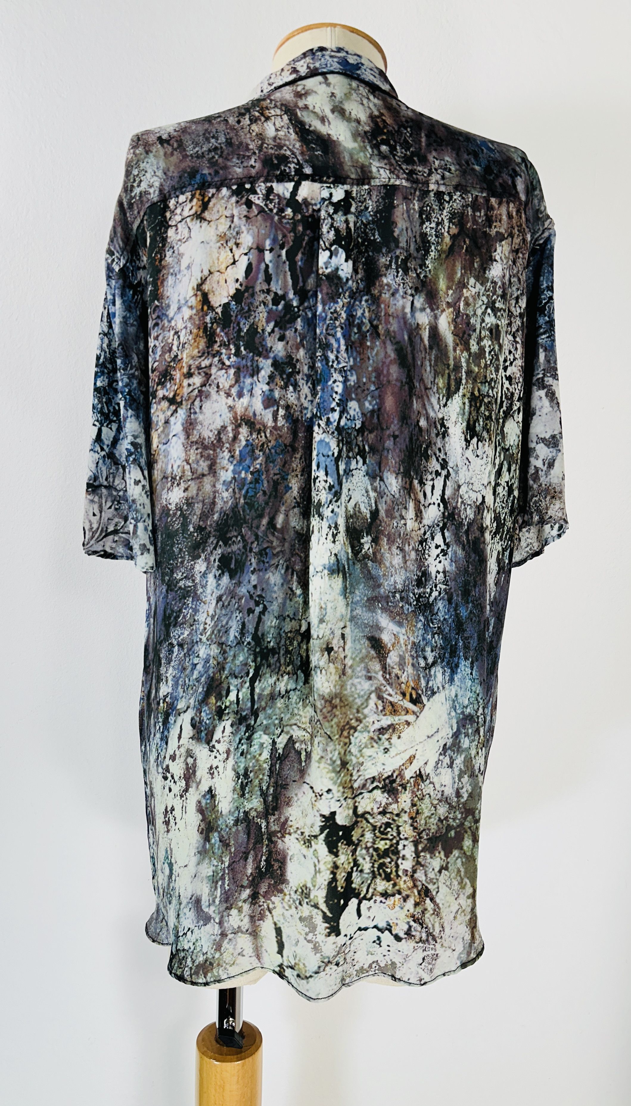 Noir Kei Ninomiya Silk Top Size XS / US 0-2 / IT 36-38 - 5 Thumbnail
