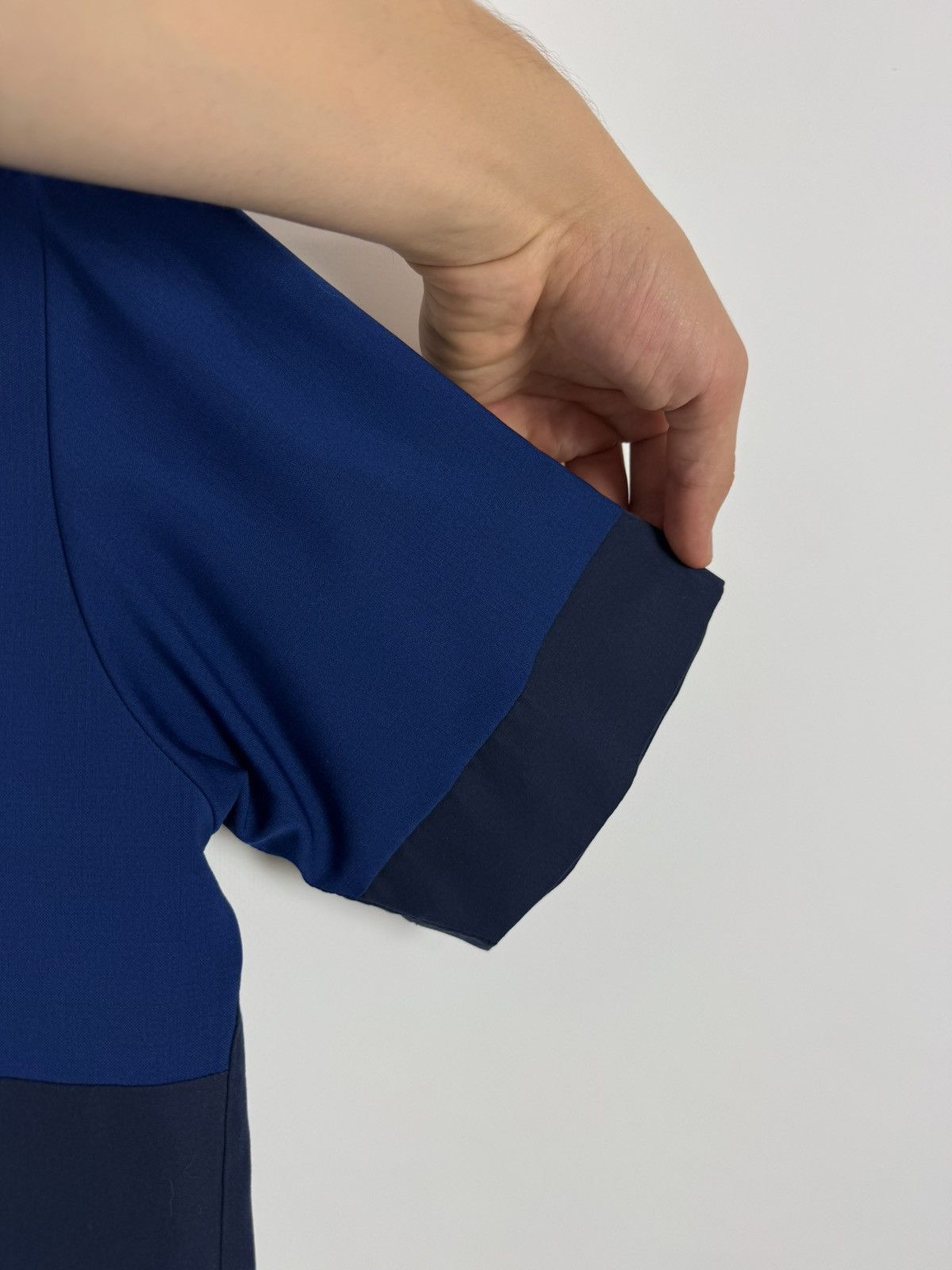 Stephan Schneider Stephan Schneider Wool Blend Basic Blue T-Shirt Size M / US 6-8 / IT 42-44 - 6 Thumbnail