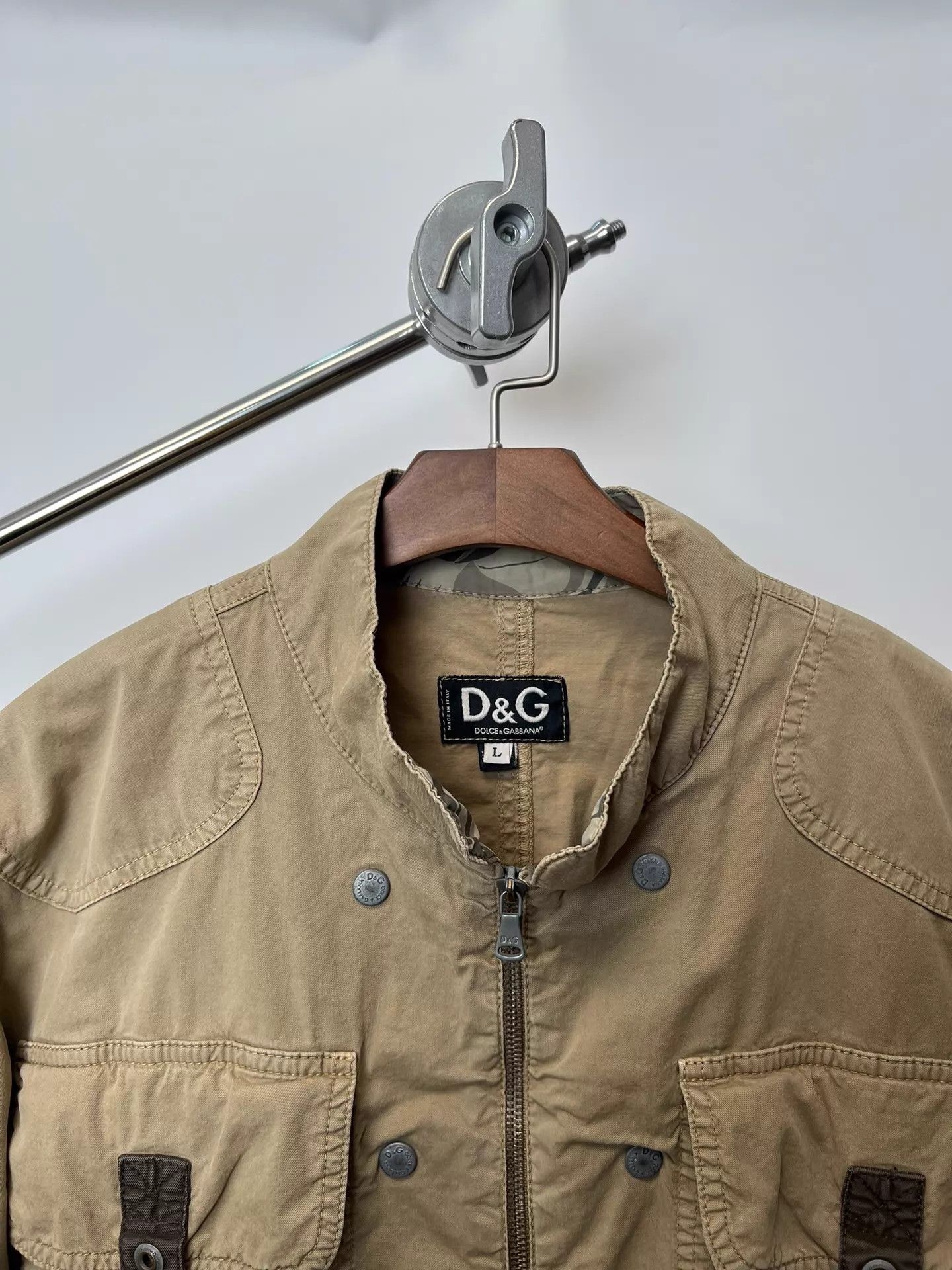 Dolce & Gabbana Dolce & Gabbana 3 zips heavy button jacket light Size US L / EU 52-54 / 3 - 3 Thumbnail