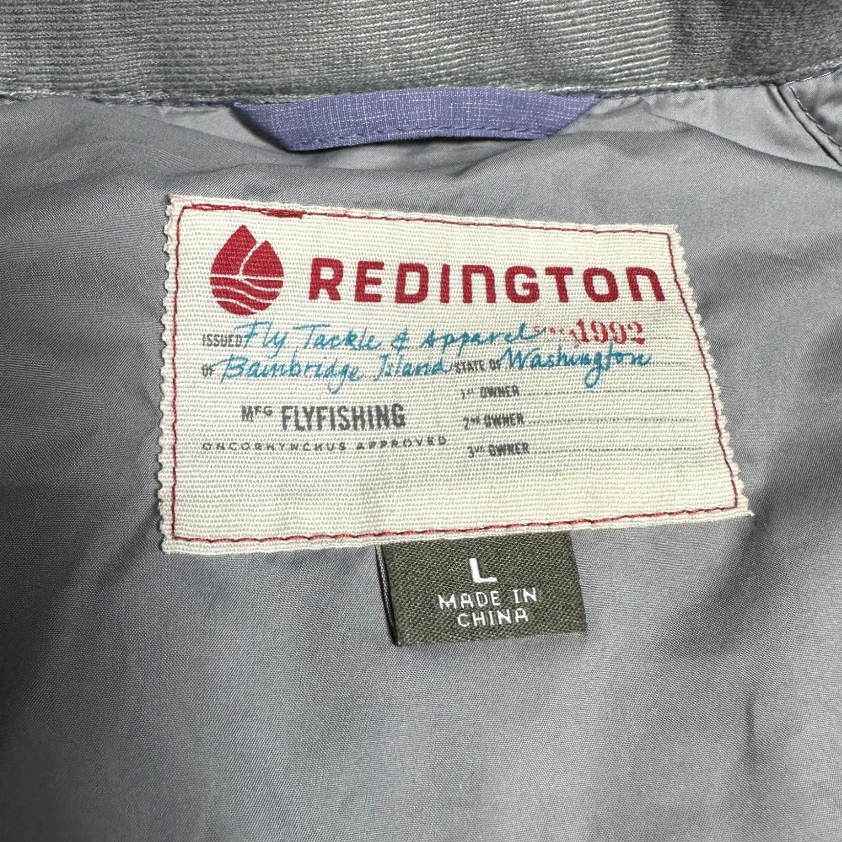 Vintage Womens Redington Purple Insulated Jacket Quilted Full Zip Nylon Zip Pockets Sz L Size L / US 10 / IT 46 - 4 Thumbnail