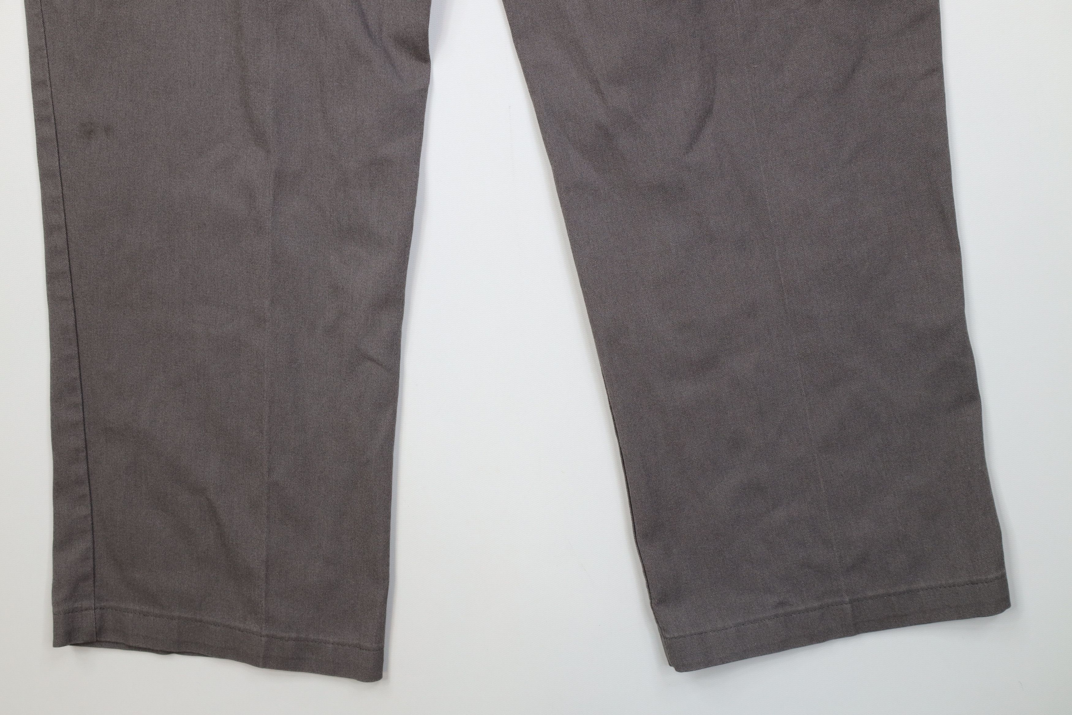 Dickies Vintage Y2K Dickies Straight Wide Leg Cargo Pants Gray Size US 38 / EU 54 - 11 Thumbnail