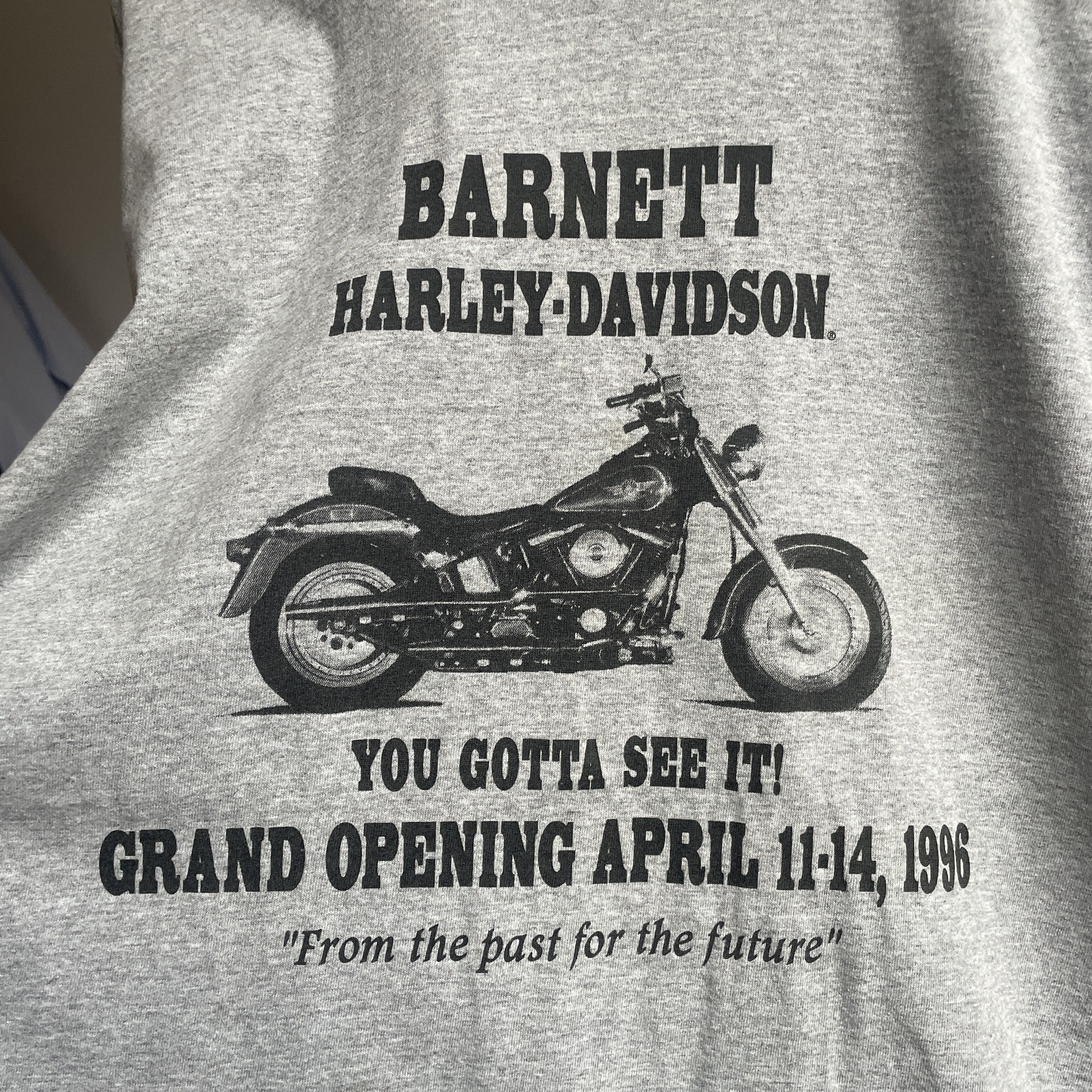 Harley Davidson Harley Davidson Barnett Vintage 1995 Made in USA T-Shirt Size US XL / EU 56 / 4 - 5 Thumbnail