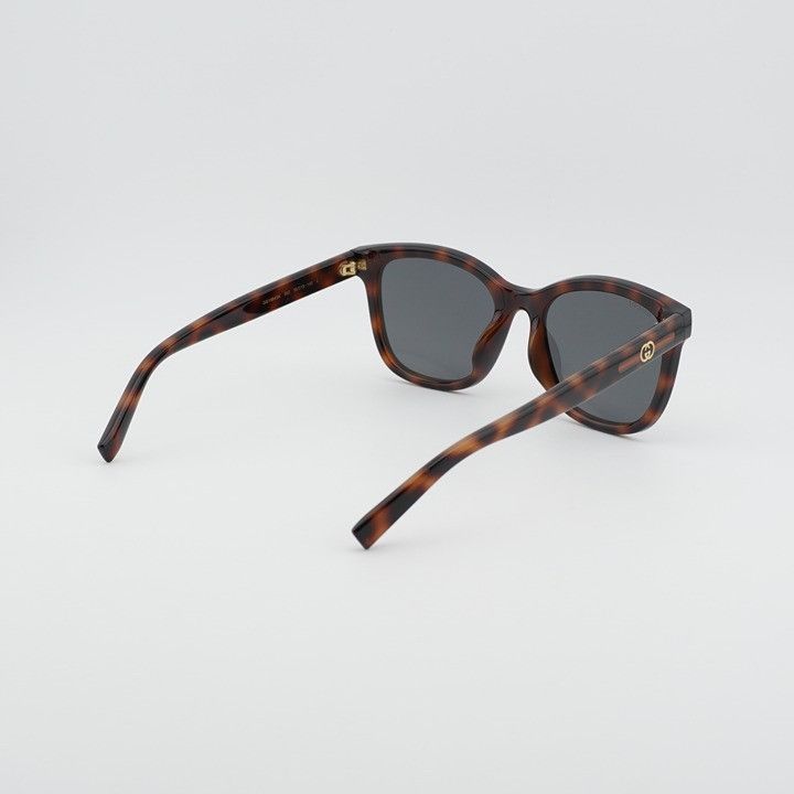 Gucci Gucci GG1984SK 002 Unisex Sunglasses Havana Square Frame Size ONE SIZE - 6 Thumbnail