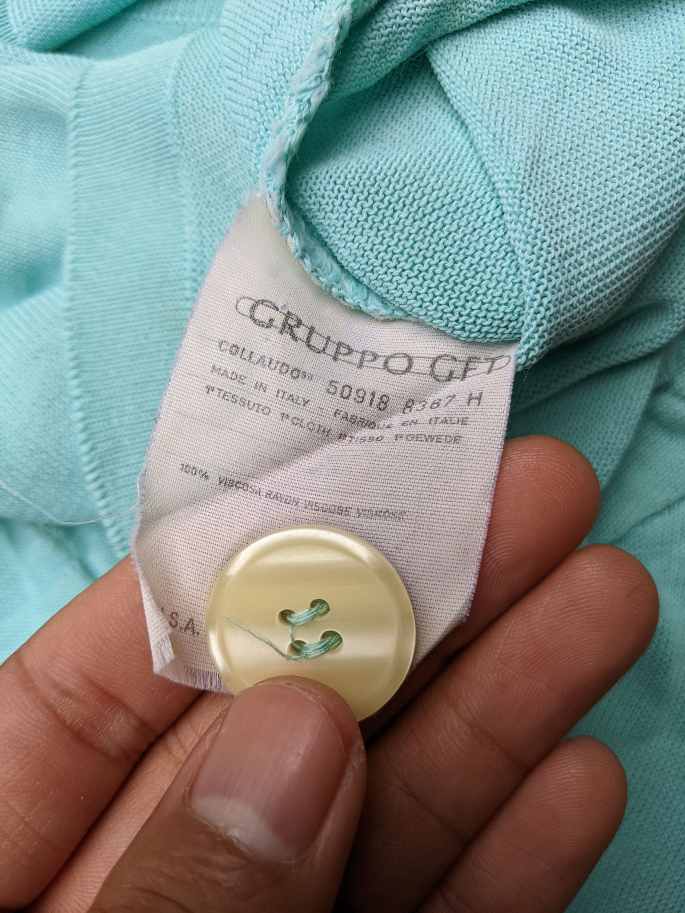 Christian Dior Monsieur Christian Dior Coordonnes Viscose Polo Size XS / US 0-2 / IT 36-38 - 6 Thumbnail