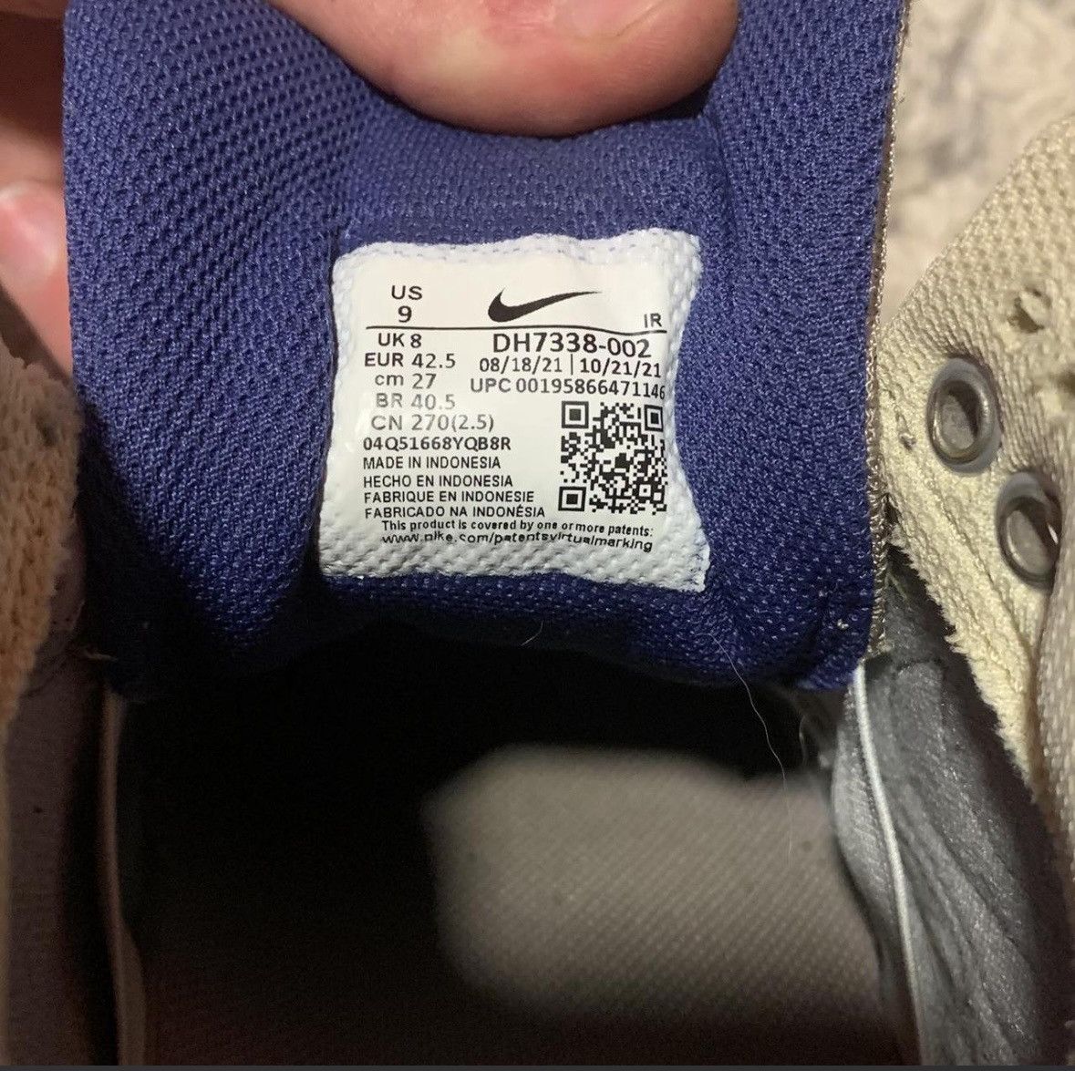 Nike Nike Air trainer 1 SP Size US 9 / EU 42 - 8 Thumbnail