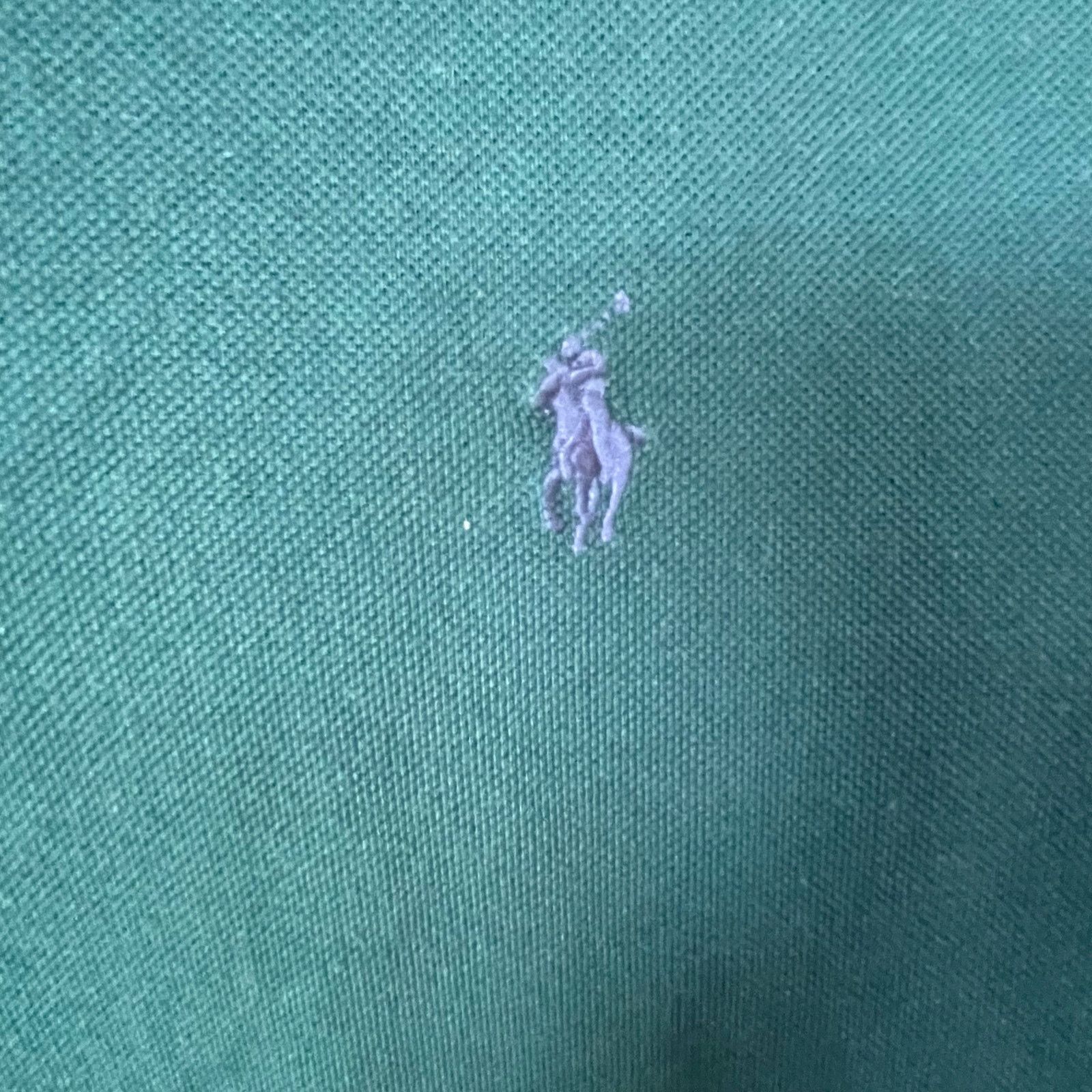 Ralph Lauren Ralph Lauren Polo Mens XXL Green Short Sleeve Polo Shirt Size US XXL / EU 58 / 5 - 2 Thumbnail