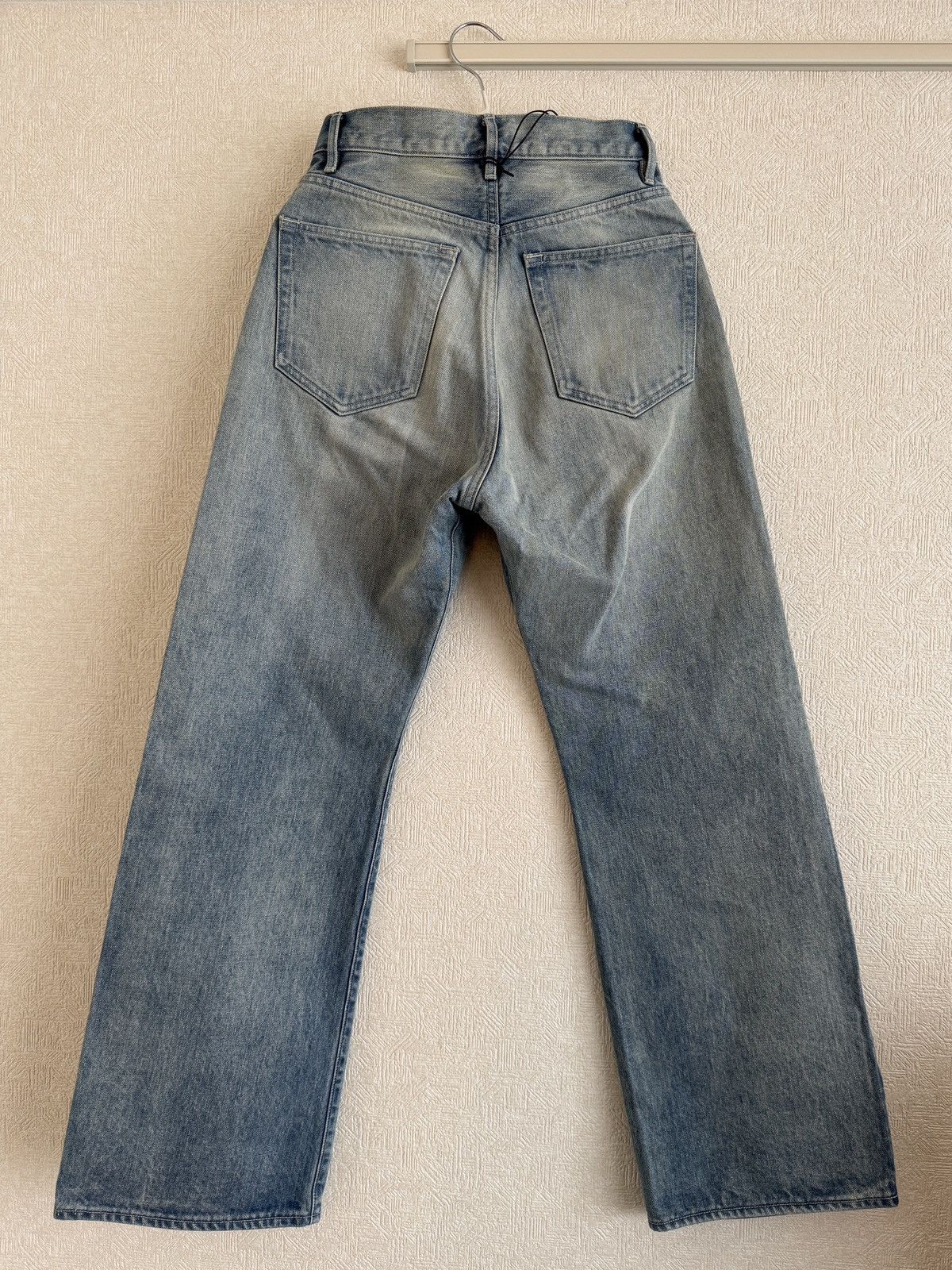 Auralee Auralee Selvedge Faded Heavy Denim Pants Size 24" / US 00 / IT 34 - 2 Thumbnail