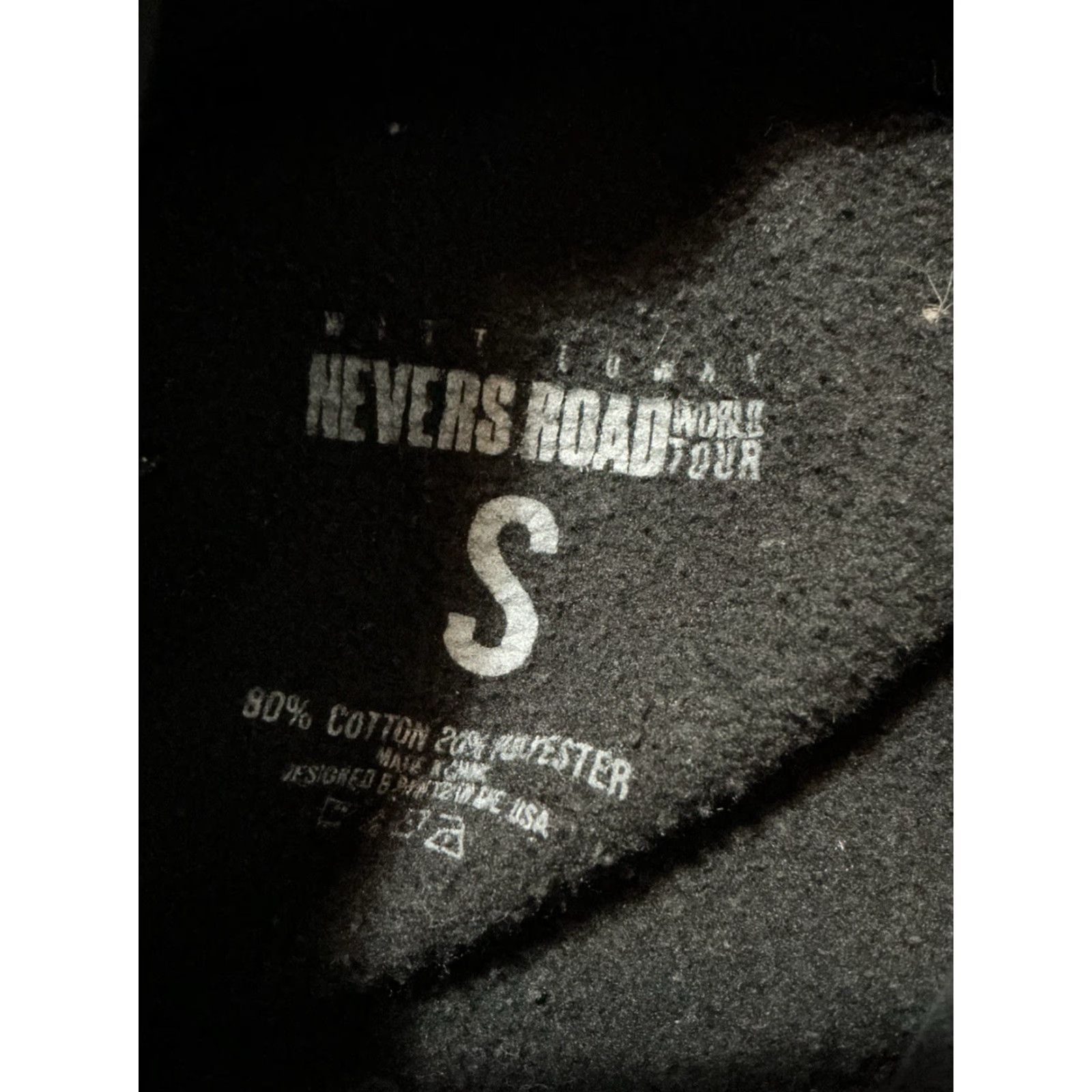 Vintage VINTAGE Witt Lowry Nevers Road Tour 2019 Concert Official Merch Black Pullover Hoodie Small Mens Size US S / EU 44-46 / 1 - 5 Thumbnail