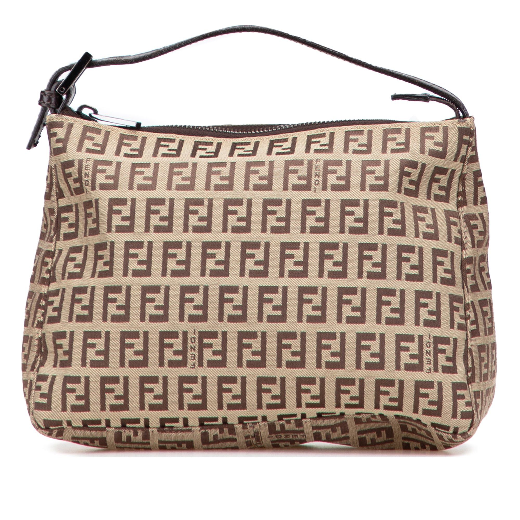 Fendi Zucchino Canvas Handbag Size ONE SIZE - 1 Thumbnail
