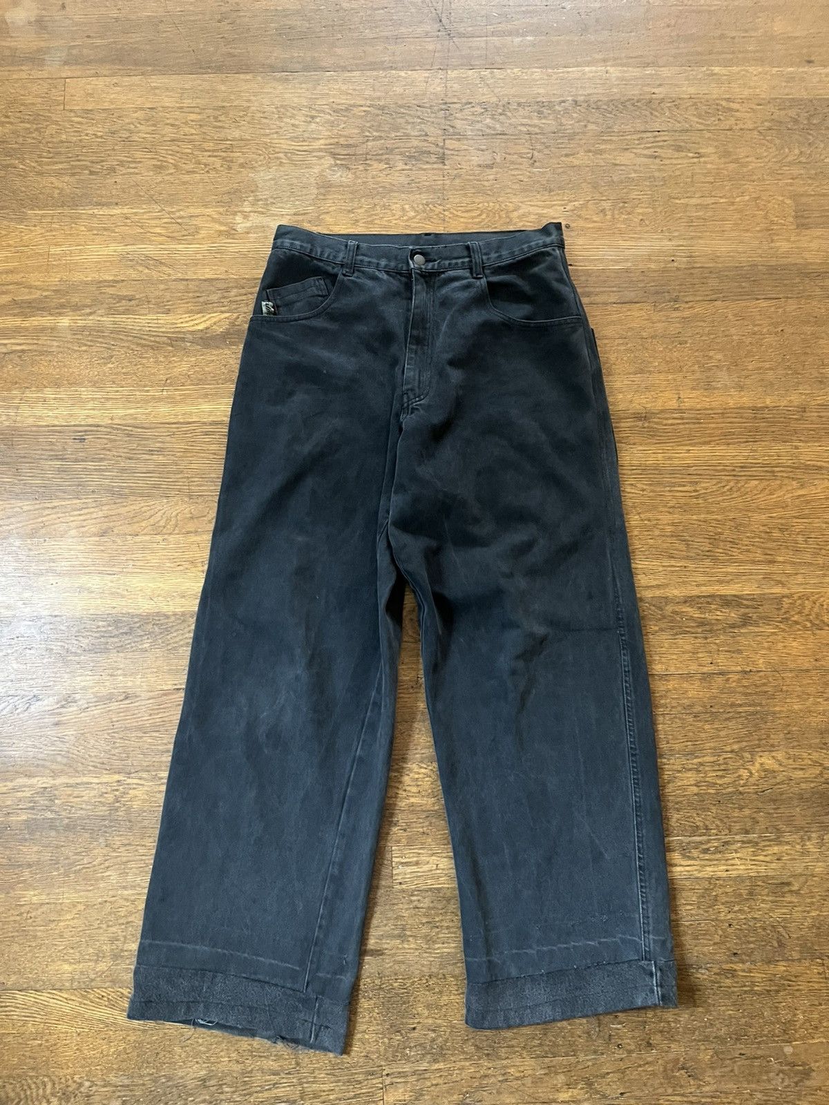 JNCO × Vintage JNCO Low Downs Faded Black Size US 34 / EU 50 - 1 Thumbnail