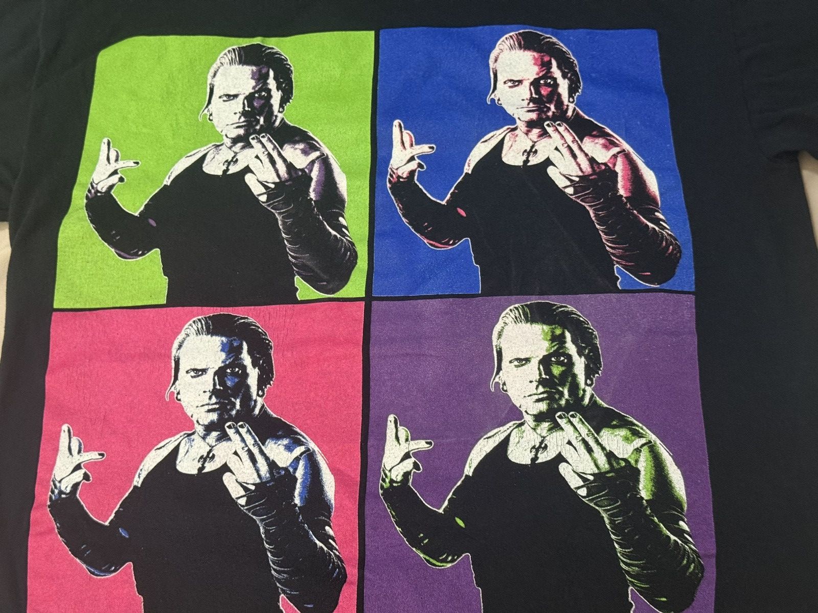 WWE Vintage Y2K TNA IMPACT Wrestling Jeff Hardy Heel T Shirt Size US M / EU 48-50 / 2 - 3 Thumbnail