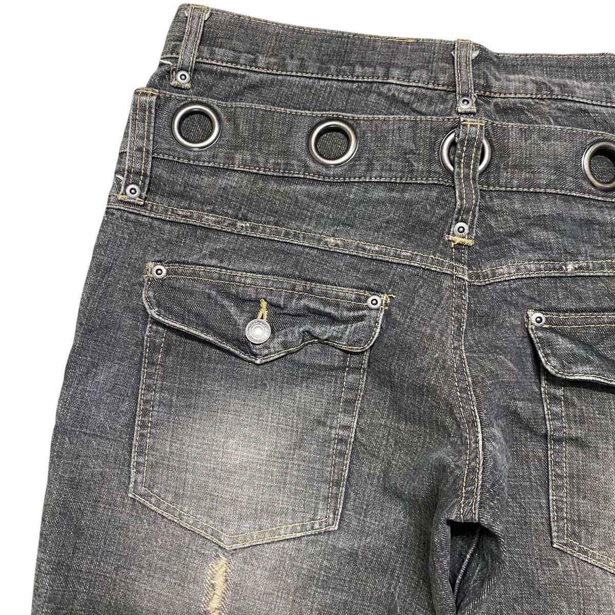 Japanese Brand Japanese Brand Denim Double Waist Jeans Size US 34 / EU 50 - 12 Thumbnail