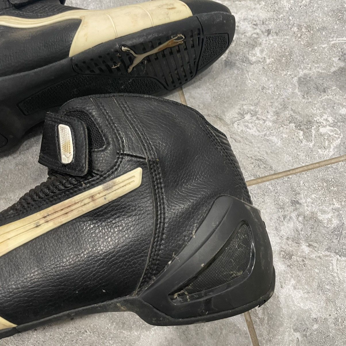 Japanese Brand Puma 90s flat bottes Moto Leather Boots Boxing Wrestling Size US 11 / EU 44 - 5 Thumbnail