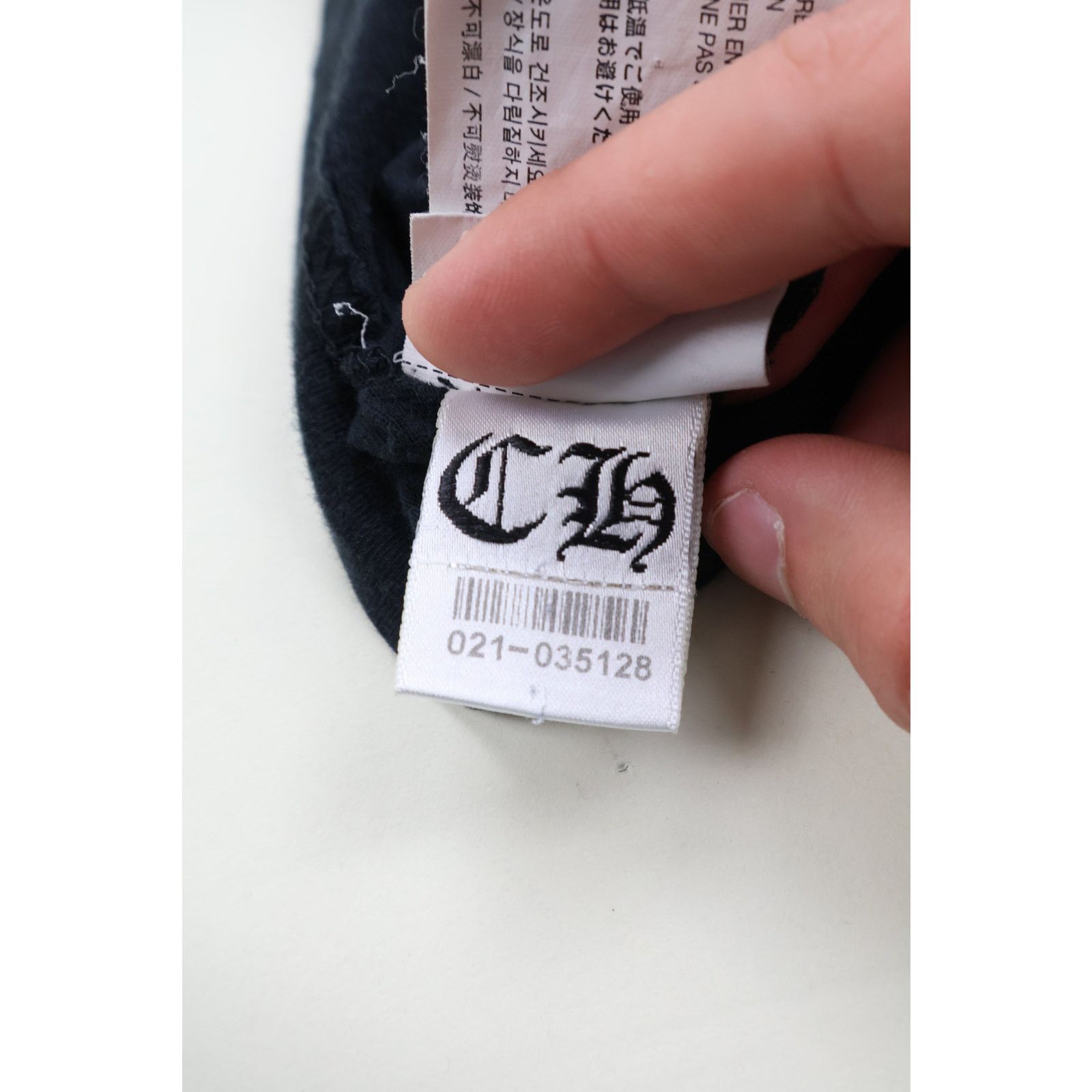 Chrome Hearts Scroll Logo Tee