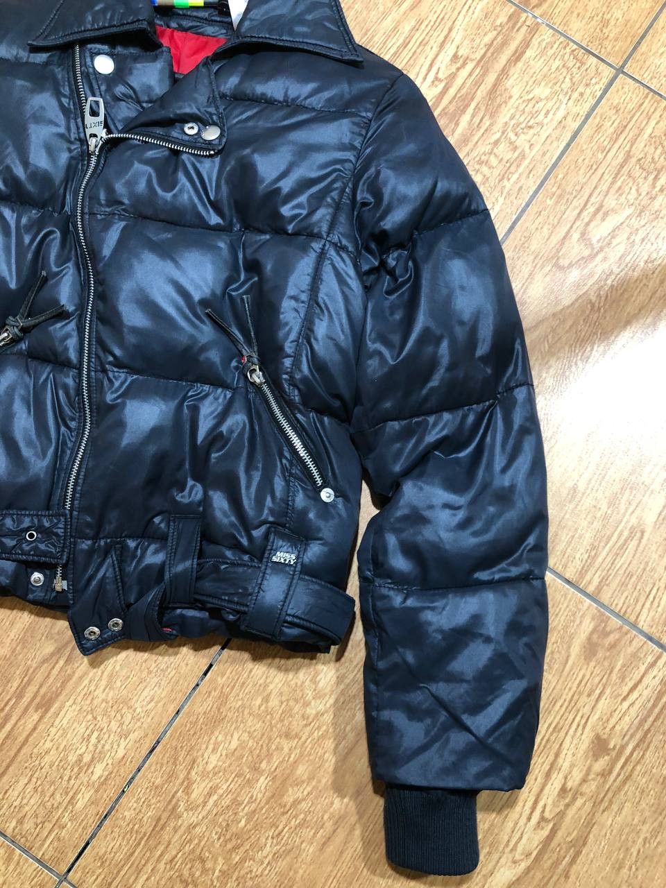 Miss Sixty Miss Sixty Quilted Moto Puffer Jacket Size M / US 6-8 / IT 42-44 - 7 Thumbnail