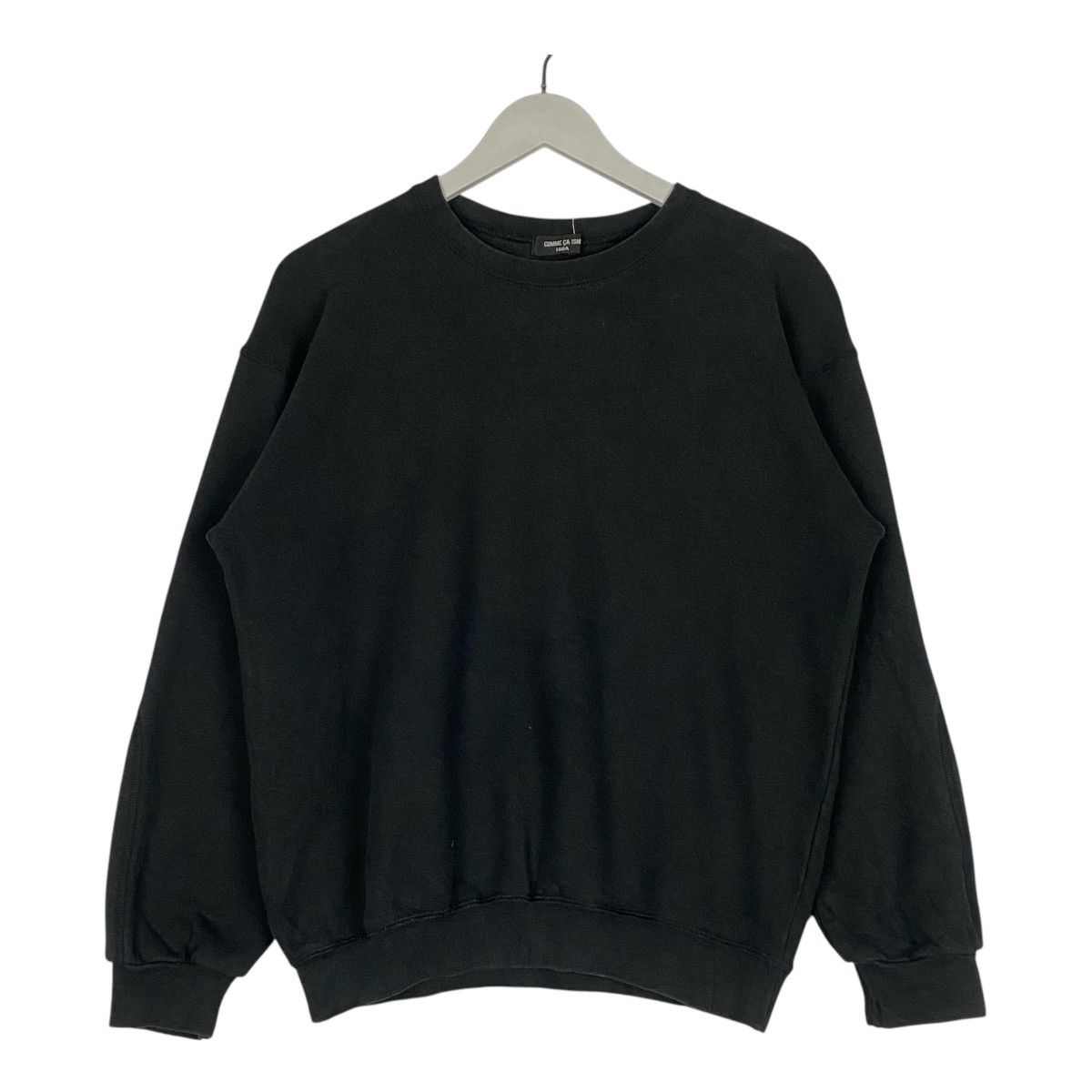 Comme Ca Ism × Vintage Vintage Comme Ca Ism Sweatshirt Crewneck Black Size US S / EU 44-46 / 1 - 7 Thumbnail