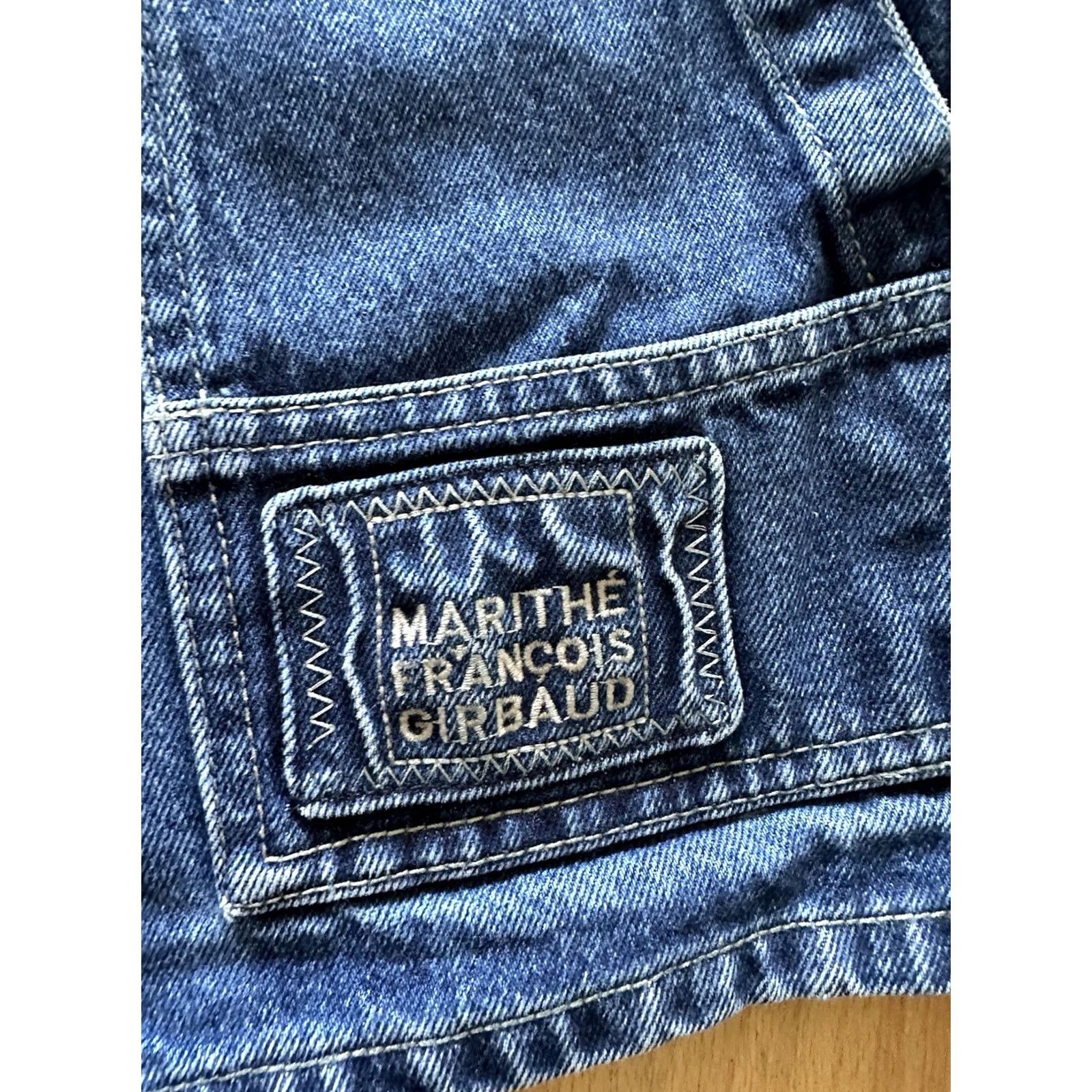 Denime Vintage Marithe Francois Girbaud Jean Shorts Mens 40 Denim Carpenter Baggy Y2K Size US 40 / EU 56 - 3 Thumbnail