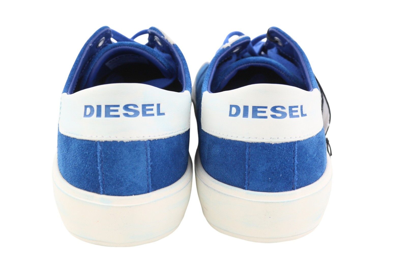 Diesel S-MYDORI LC EU42 Blue Suede Leather 41539 Size US 9 / EU 42 - 6 Thumbnail