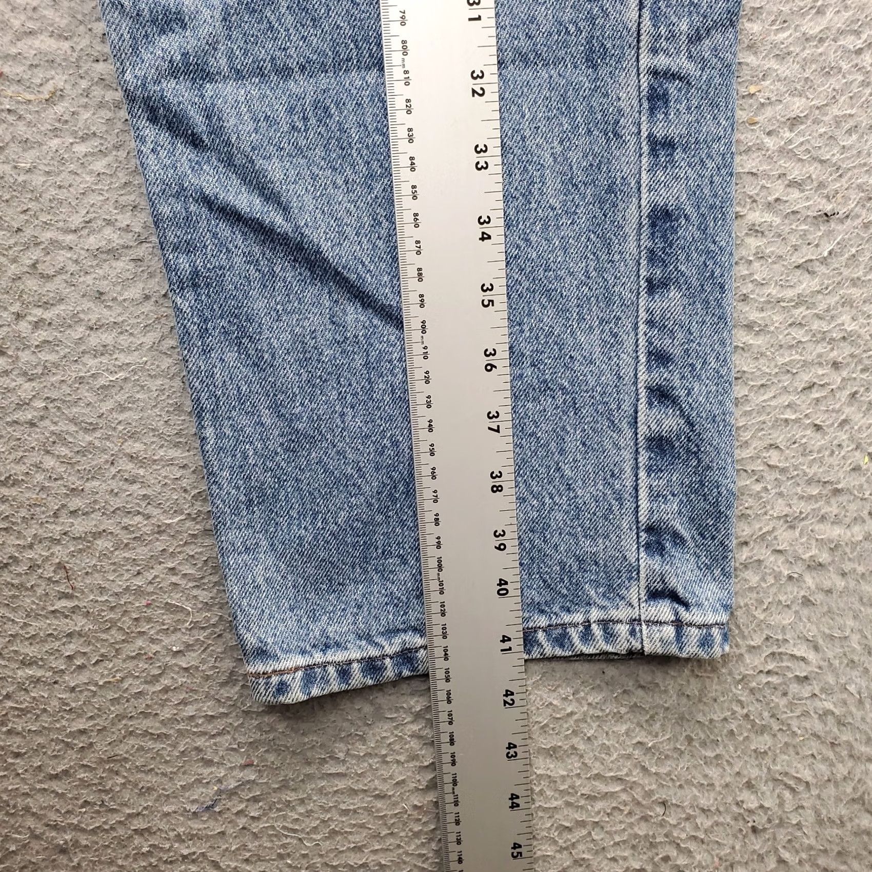 Harley Davidson Harley-Davidson Jeans Mens 33/30 Blue Denim Medium Wash High Rise Straight Denim Jeans Mens Size 33 Blue USA 5-Pocket Regular Fit Shirt Size US 33 - 3 Thumbnail