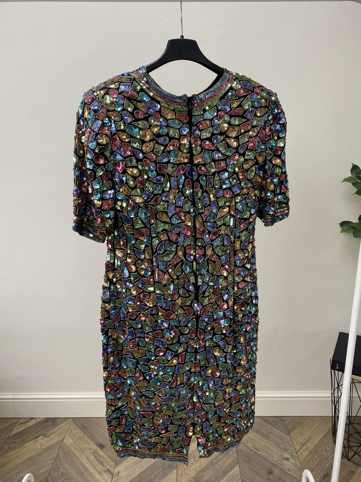 Other Vintage Crystal Judith Ann Creations Dress Size S / US 4 / IT 40 - 6 Thumbnail
