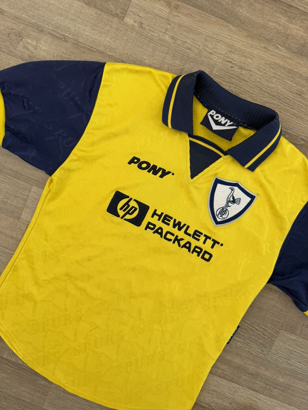 PONY Vintage 1996 PONY Tottenham Rare Soccer Football Jersey Size US XXS / EU 40 - 4 Thumbnail