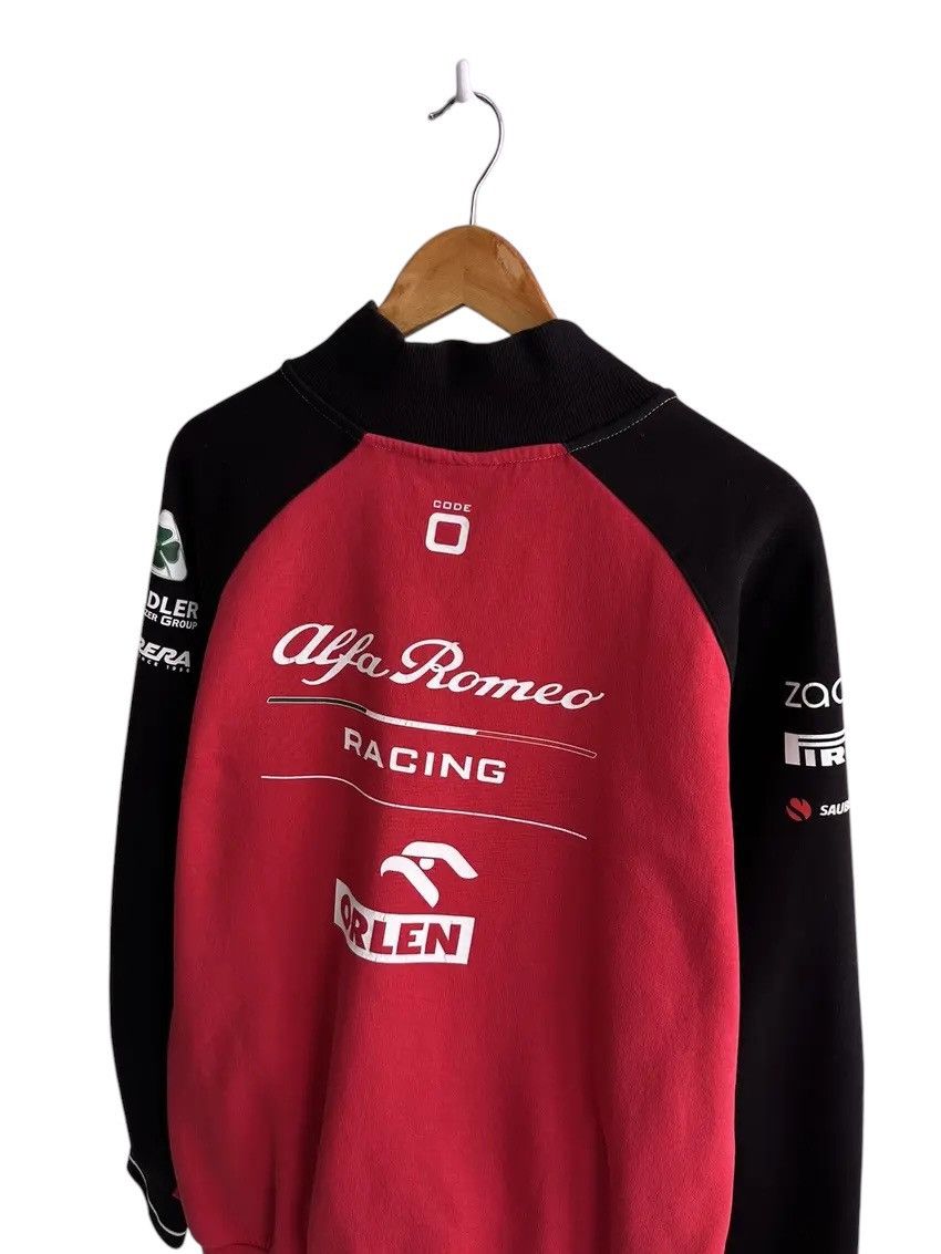 Vintage Vintage Alpha Romeo Orlen Racing Team 1/4 Zip Sweatshirt Size US XL / EU 56 / 4 - 12 Thumbnail