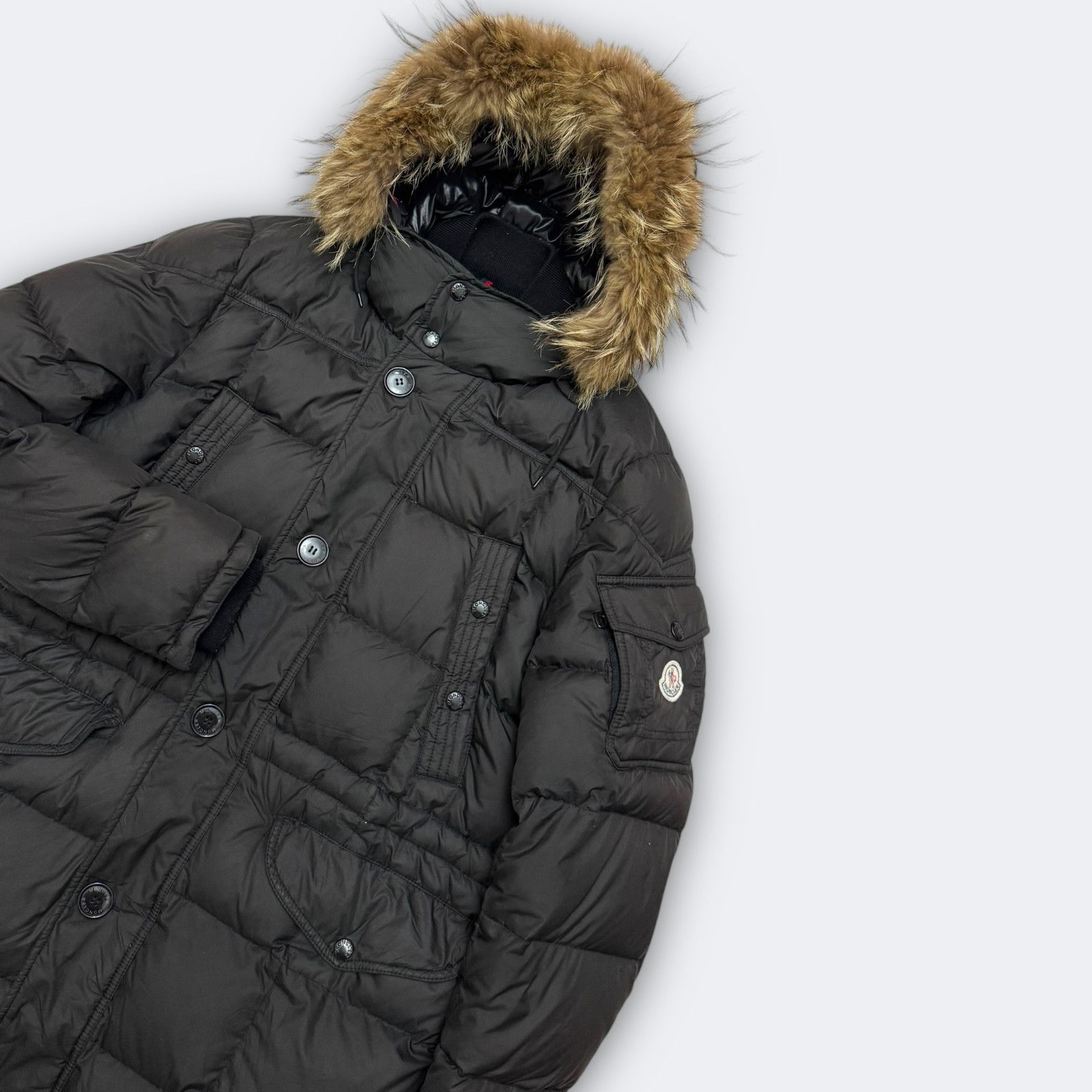 Moncler Moncler GABRIEL men’s fur parka Size US M / EU 48-50 / 2 - 11 Thumbnail
