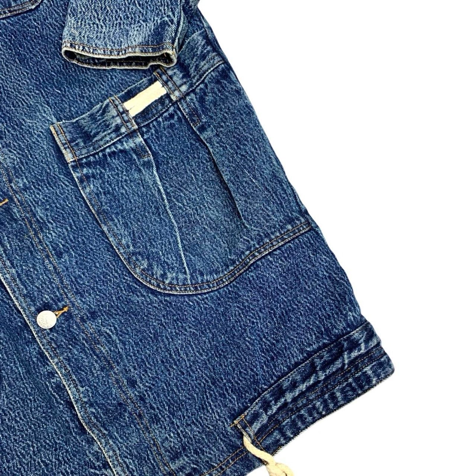 Vintage 90s Vintage Denim Chore Style Jacket Size US S / EU 44-46 / 1 - 3 Thumbnail