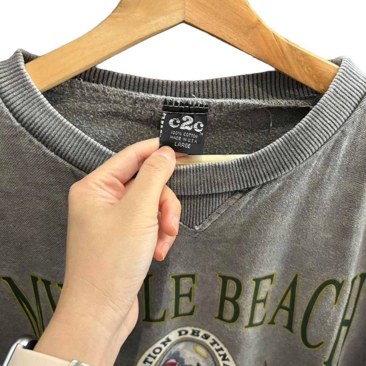 Vintage Vintage Myrtle Beach sweatshirt size: L Size US L / EU 52-54 / 3 - 3 Thumbnail