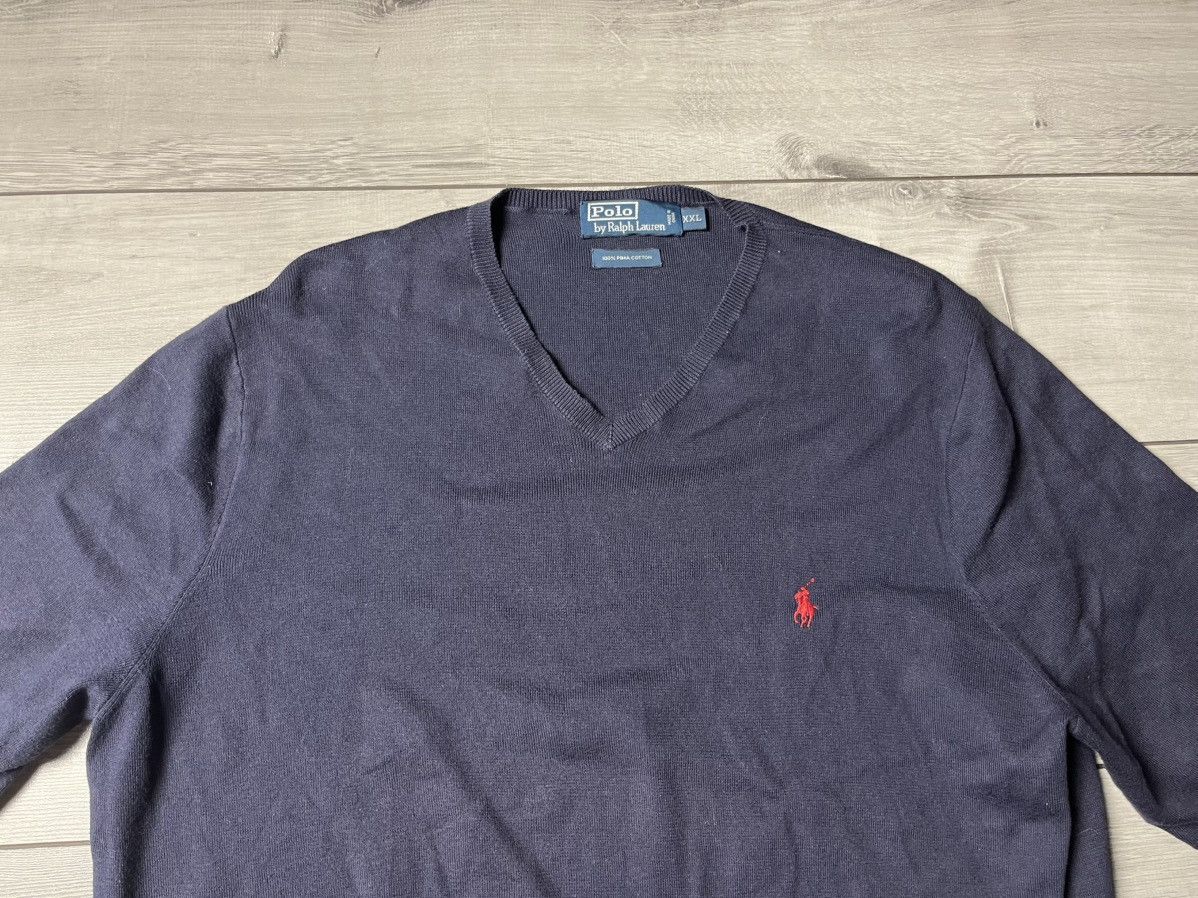 Polo Ralph Lauren Polo Ralph Lauren sweater v-neck size XXLarge Size US XXL / EU 58 / 5 - 3 Thumbnail